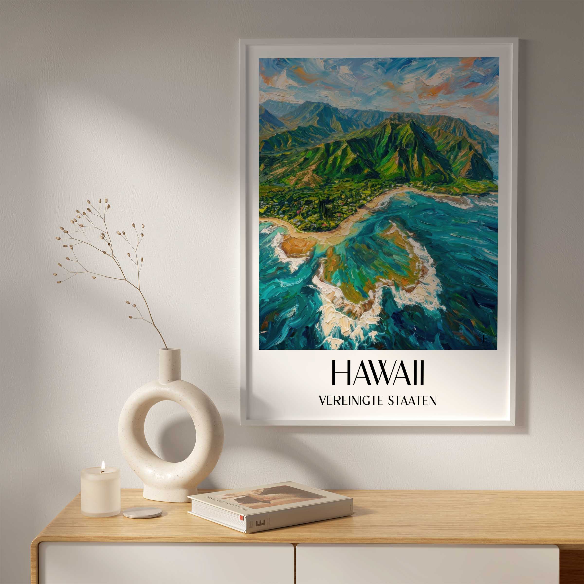 hawaii-vereinigte-staaten-poster-oil-painting-oelgemaelde