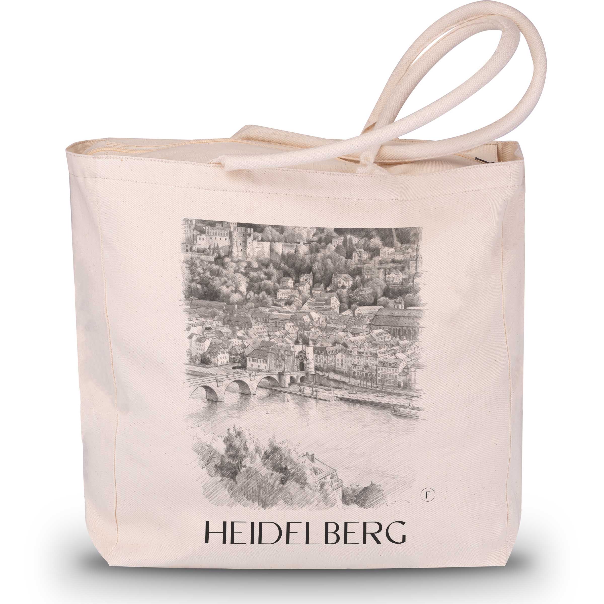 heidelberg-baden-württemberg-deutschland-einkaufstasche-bleistift-zeichnung-drawing