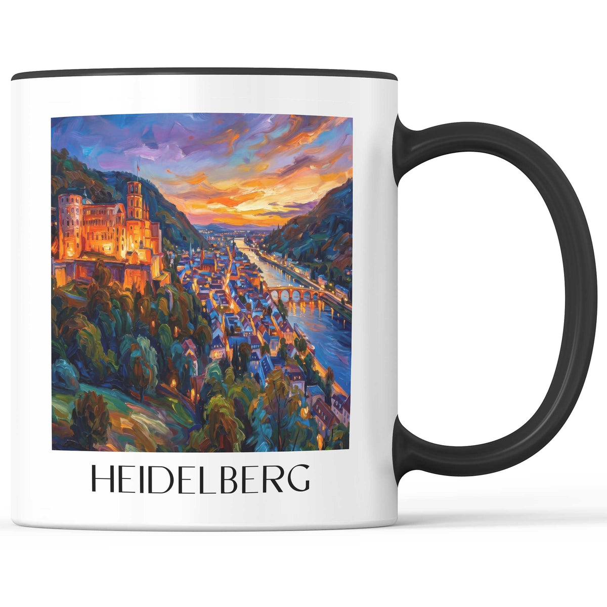heidelberg-(bei-nacht)-baden-württemberg-deutschland-kaffeebecher-oil-painting-oelgemaelde