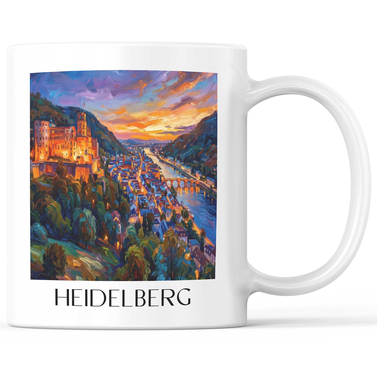 heidelberg-(bei-nacht)-baden-württemberg-deutschland-kaffeebecher-oil-painting-oelgemaelde