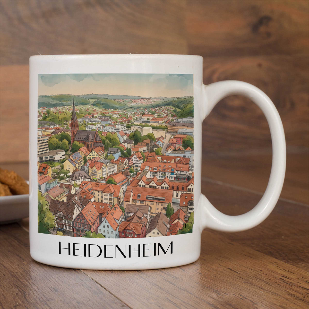 heidenheim-schwäbische-alb-deutschland-kaffeebecher-aquarell