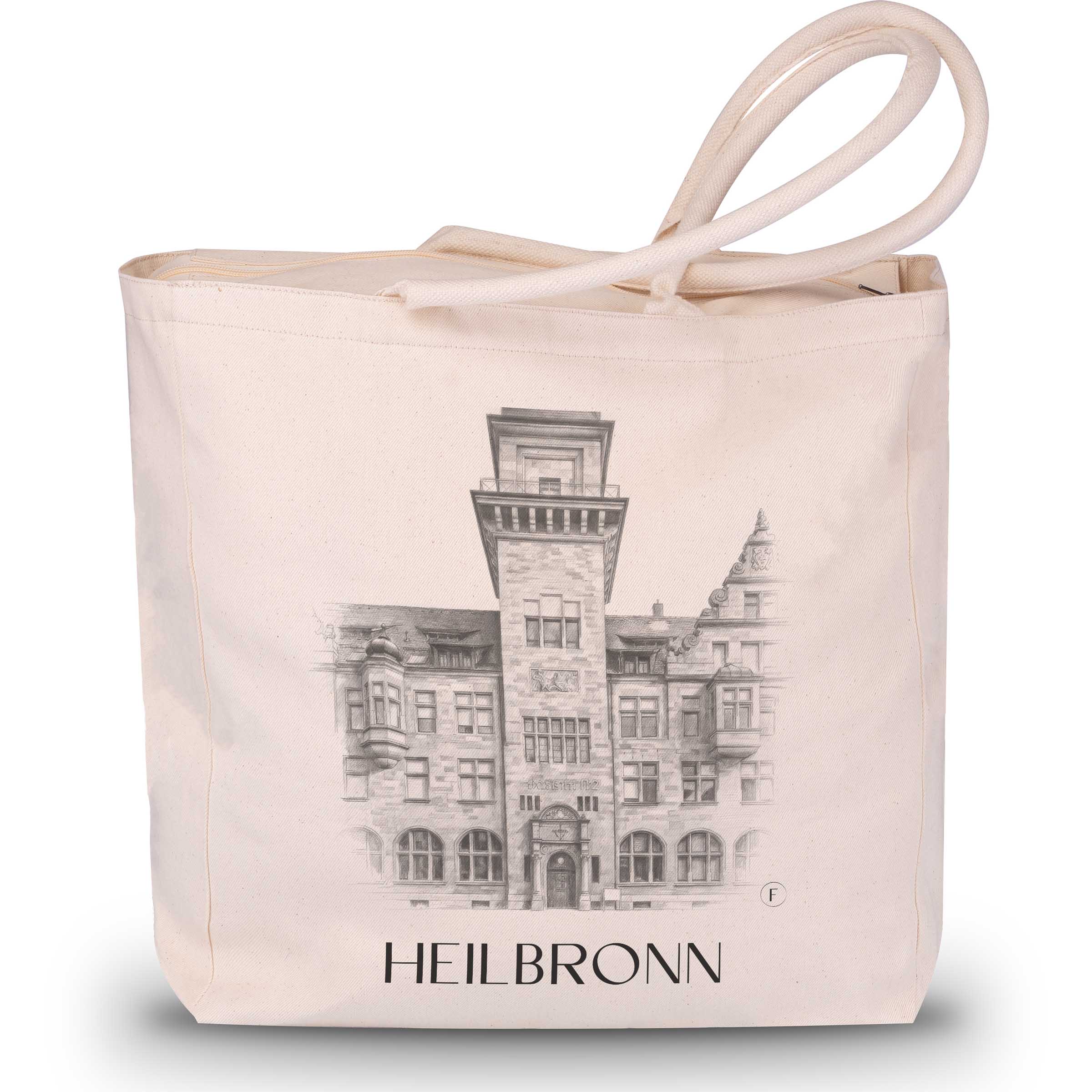 heilbronn-deutschland-einkaufstasche-bleistift-zeichnung-drawing
