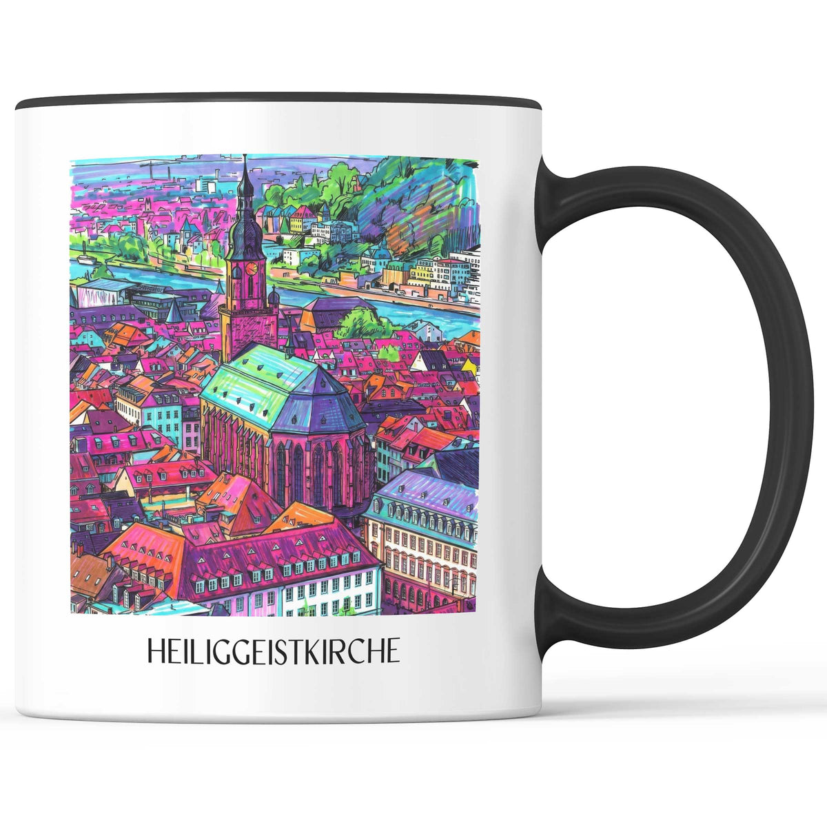 heiliggeistkirche-heidelberg-deutschland-kaffeebecher-graffiti