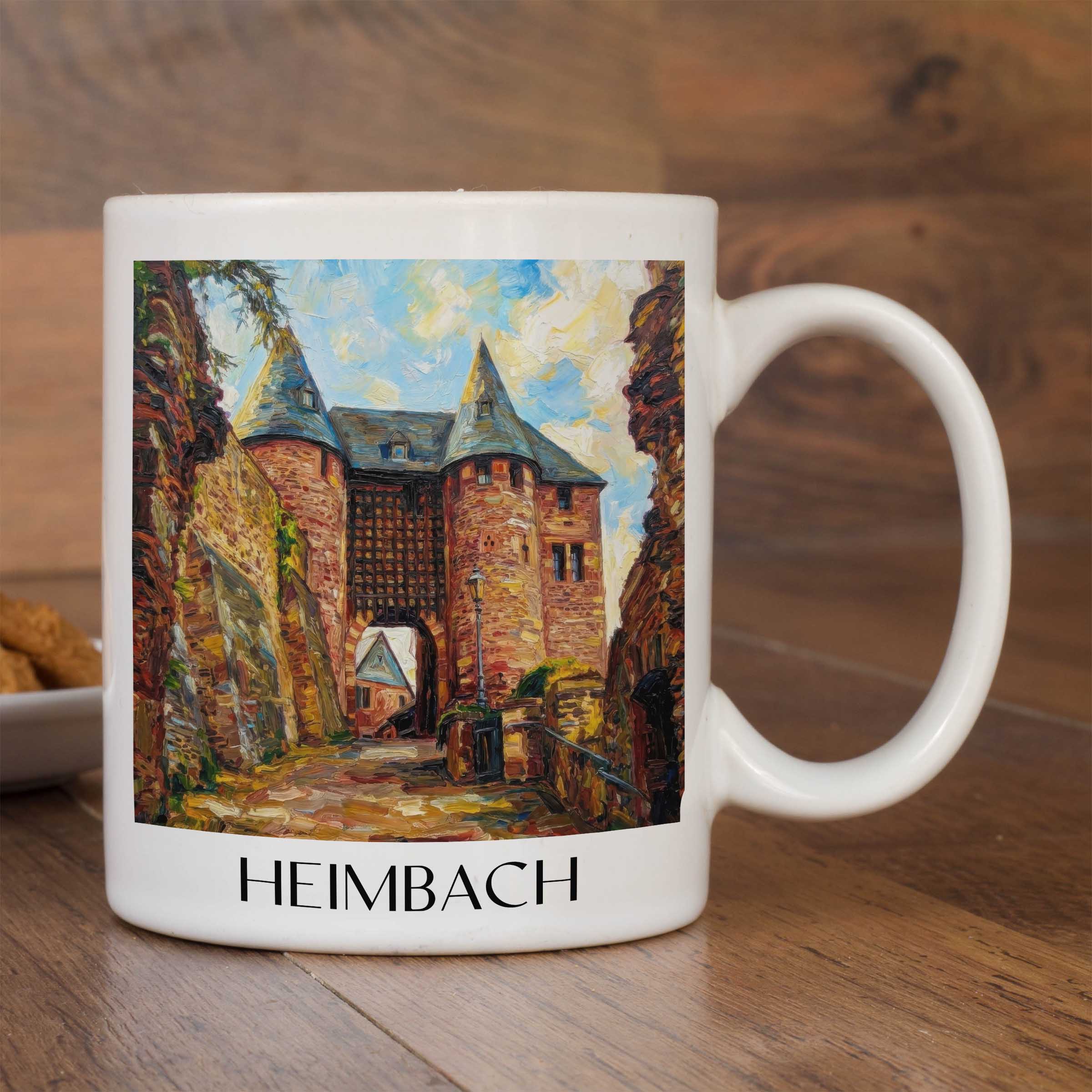 heimbach-eifel-deutschland-kaffeebecher-oil-painting-oelgemaelde