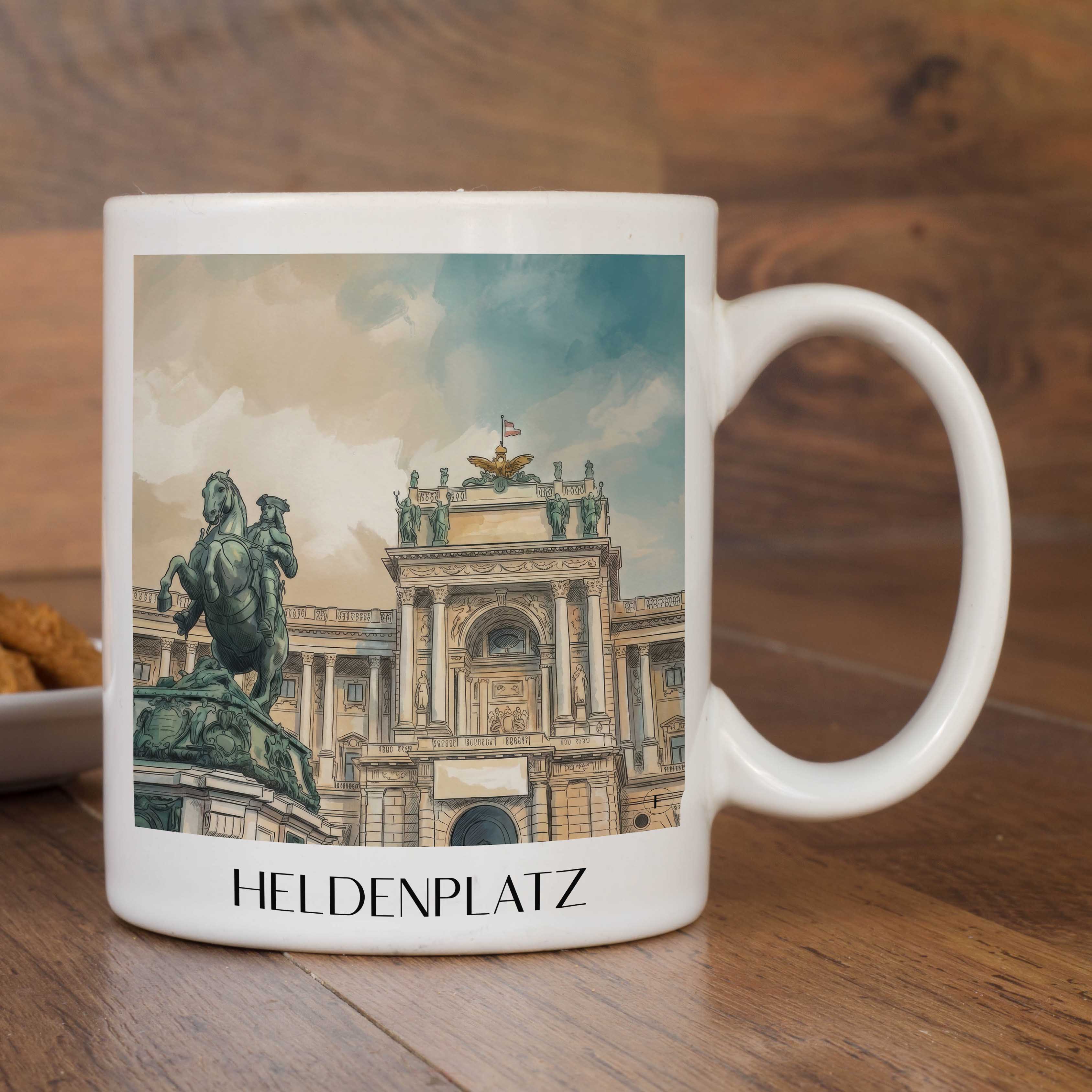 heldenplatz-wien-österreich-kaffeebecher-aquarell