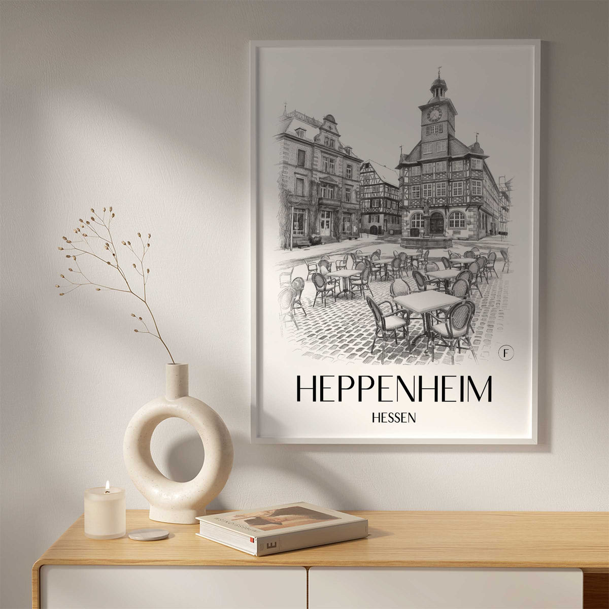 heppenheim-hessen-deutschland-poster-bleistift-zeichnung-drawing