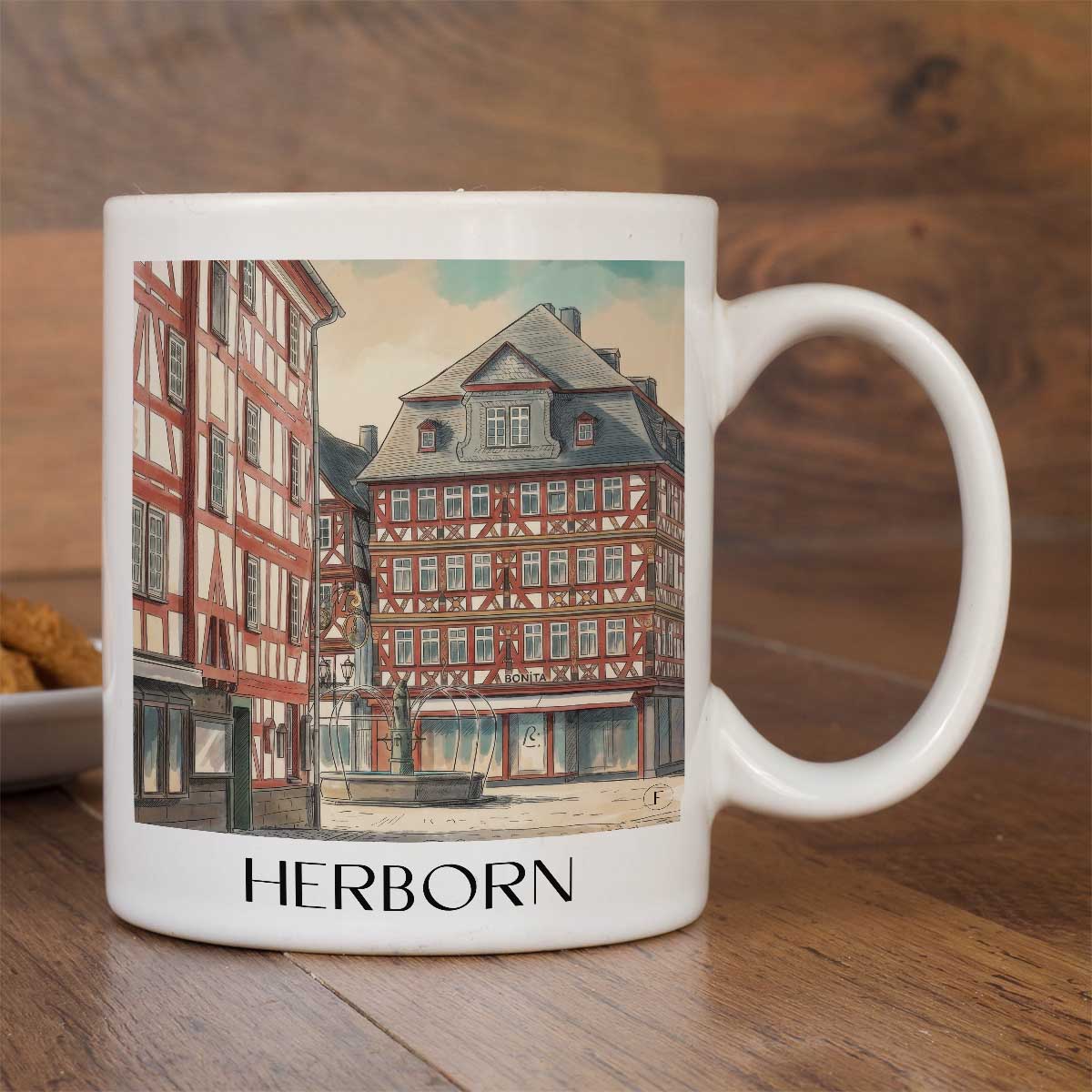 herborn-westerwald-deutschland-kaffeebecher-aquarell