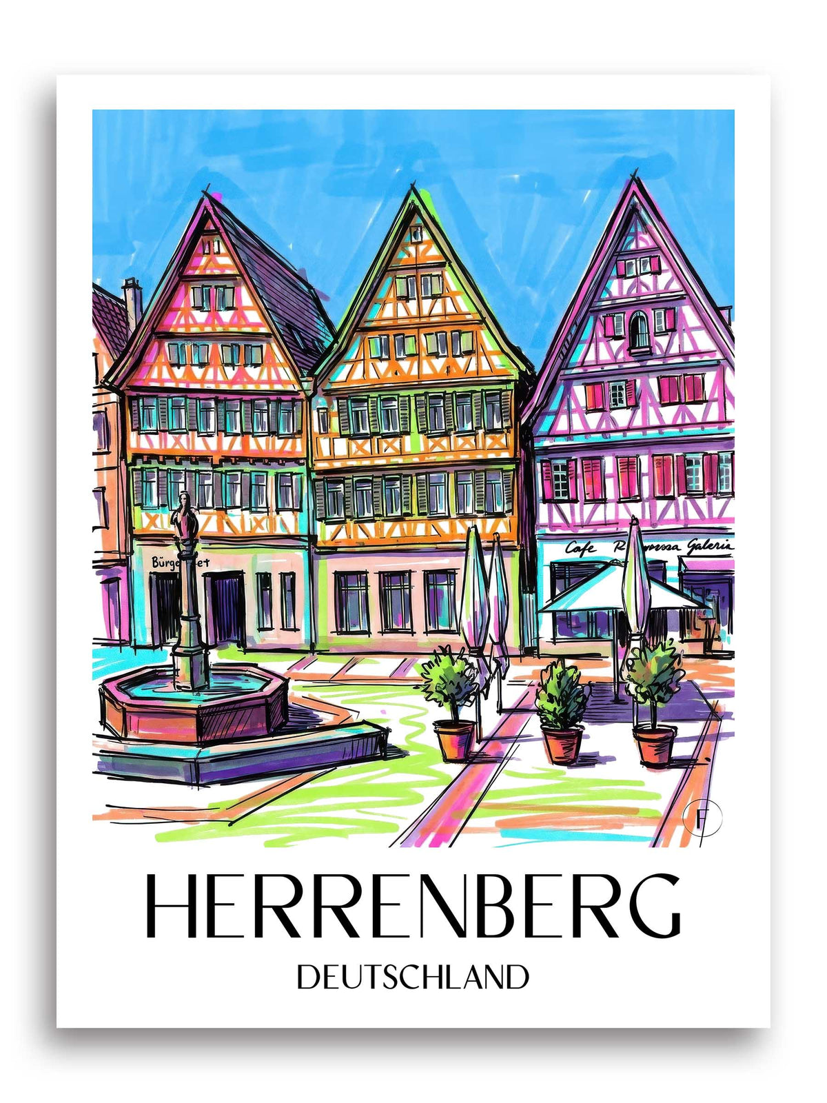 herrenberg-deutschland-poster-graffiti