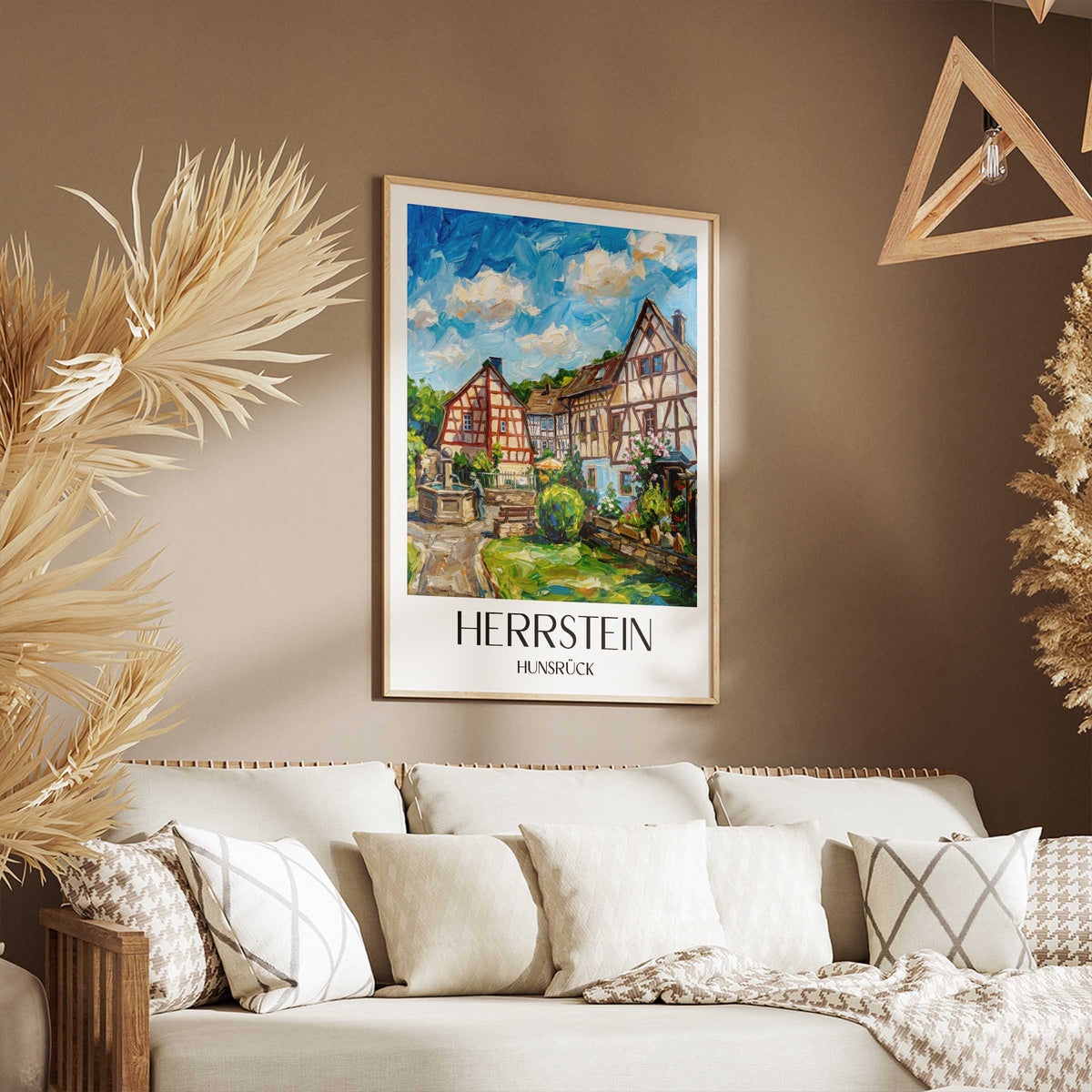 herrstein-hunsrück-deutschland-poster-oil-painting-oelgemaelde