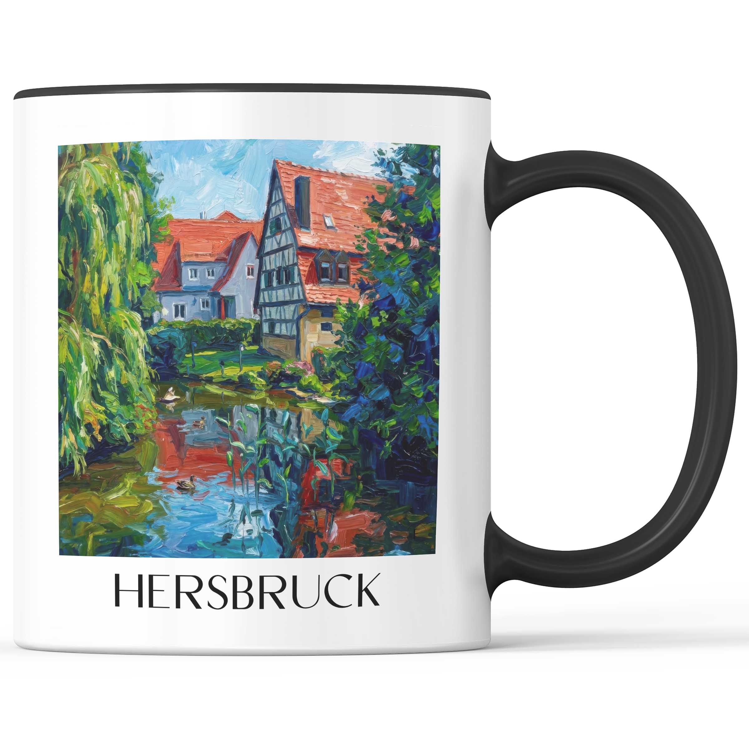 hersbruck-mittelfranken-deutschland-kaffeebecher-oil-painting-oelgemaelde