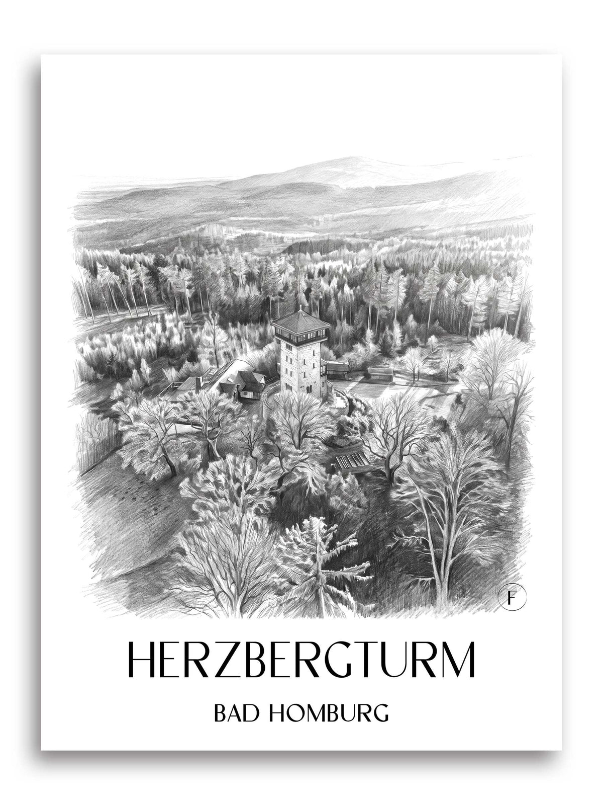 herzbergturm-bad-homburg-deutschland-poster-bleistift-zeichnung-drawing