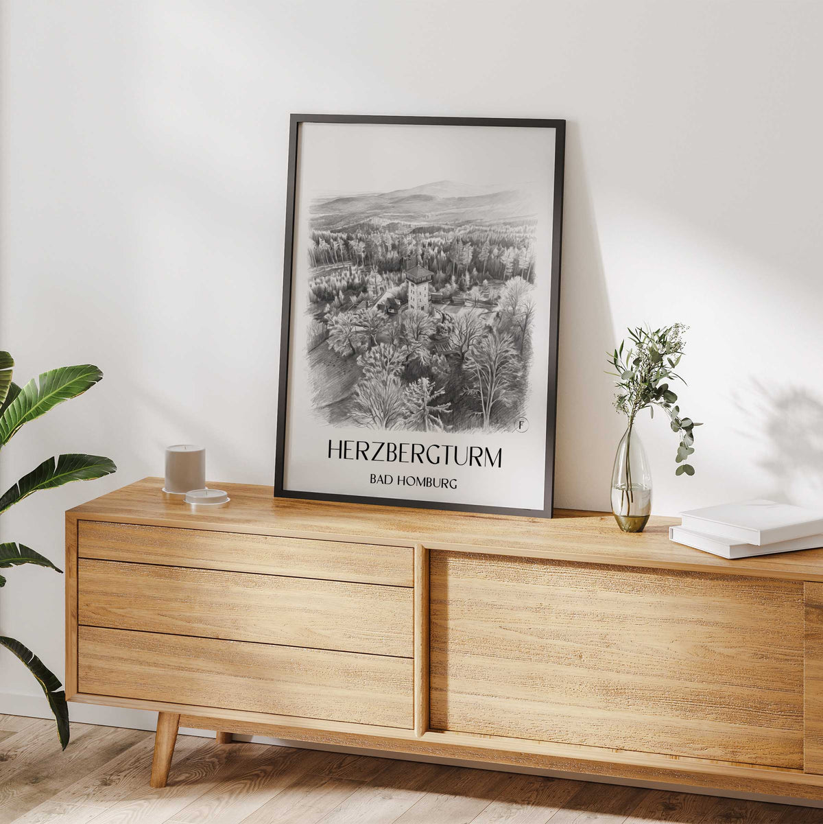 herzbergturm-bad-homburg-deutschland-poster-bleistift-zeichnung-drawing