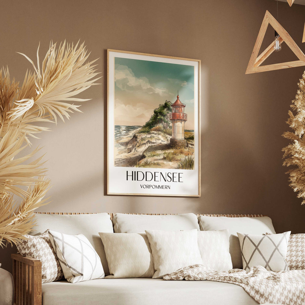 hiddensee-vorpommern-deutschland-poster-aquarell