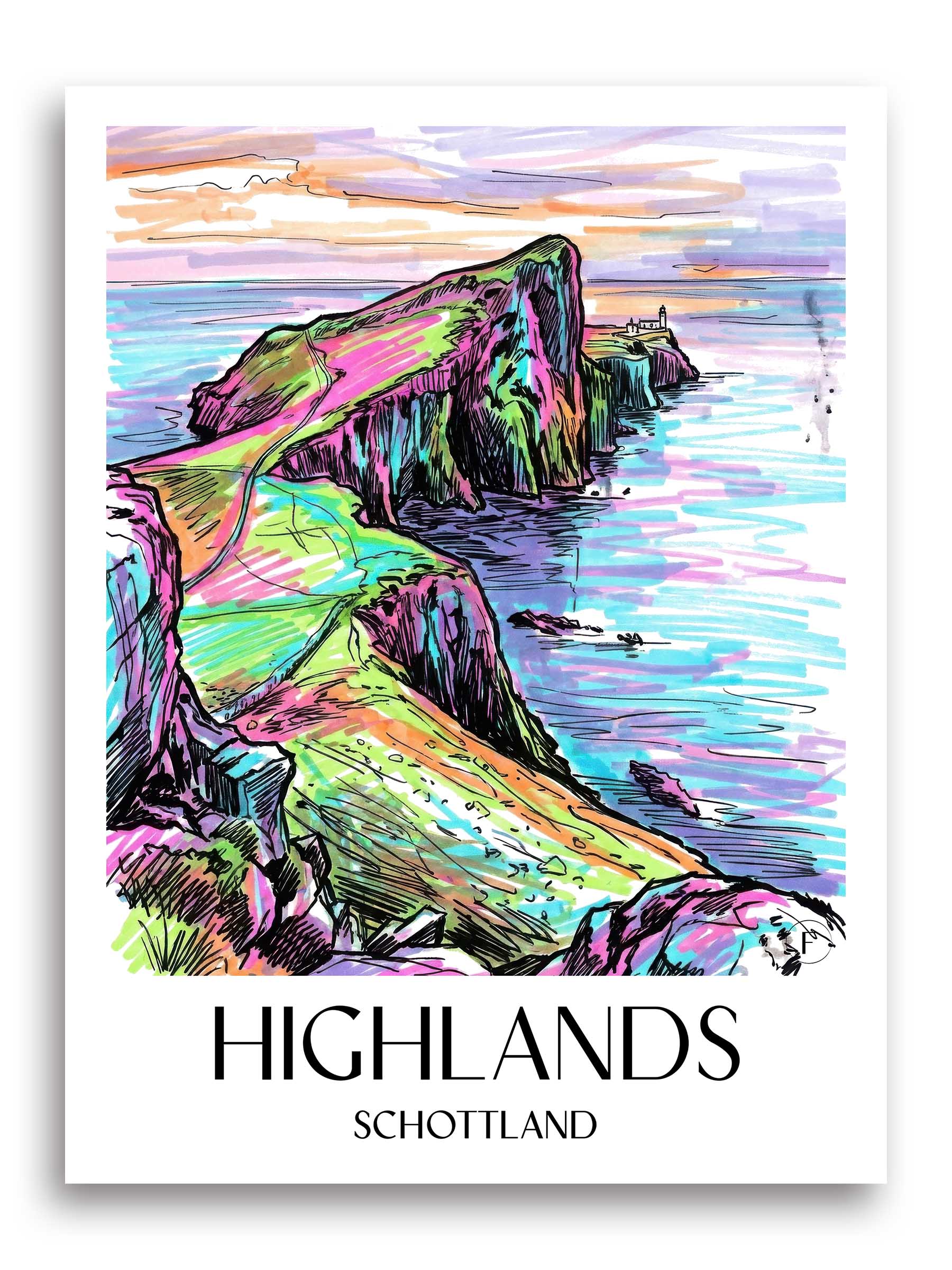 highlands-schottland-poster-graffiti