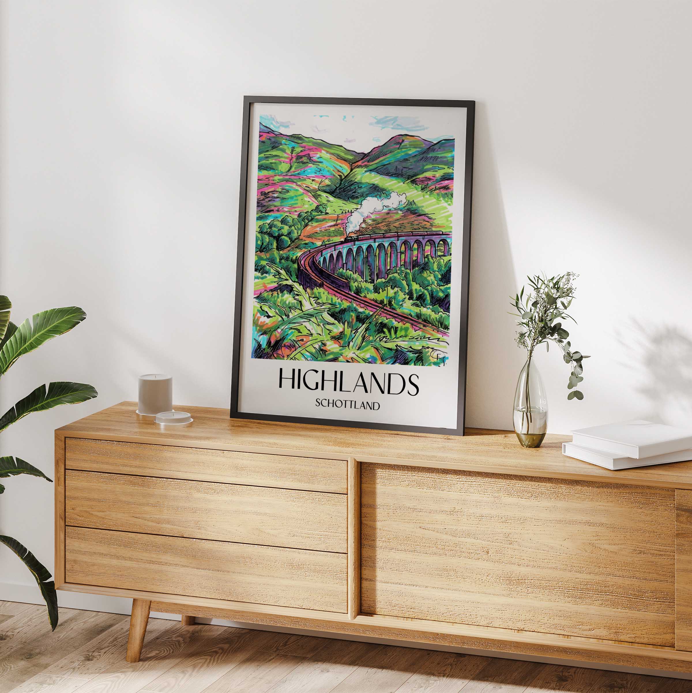 highlands-schottland-schottland-poster-graffiti