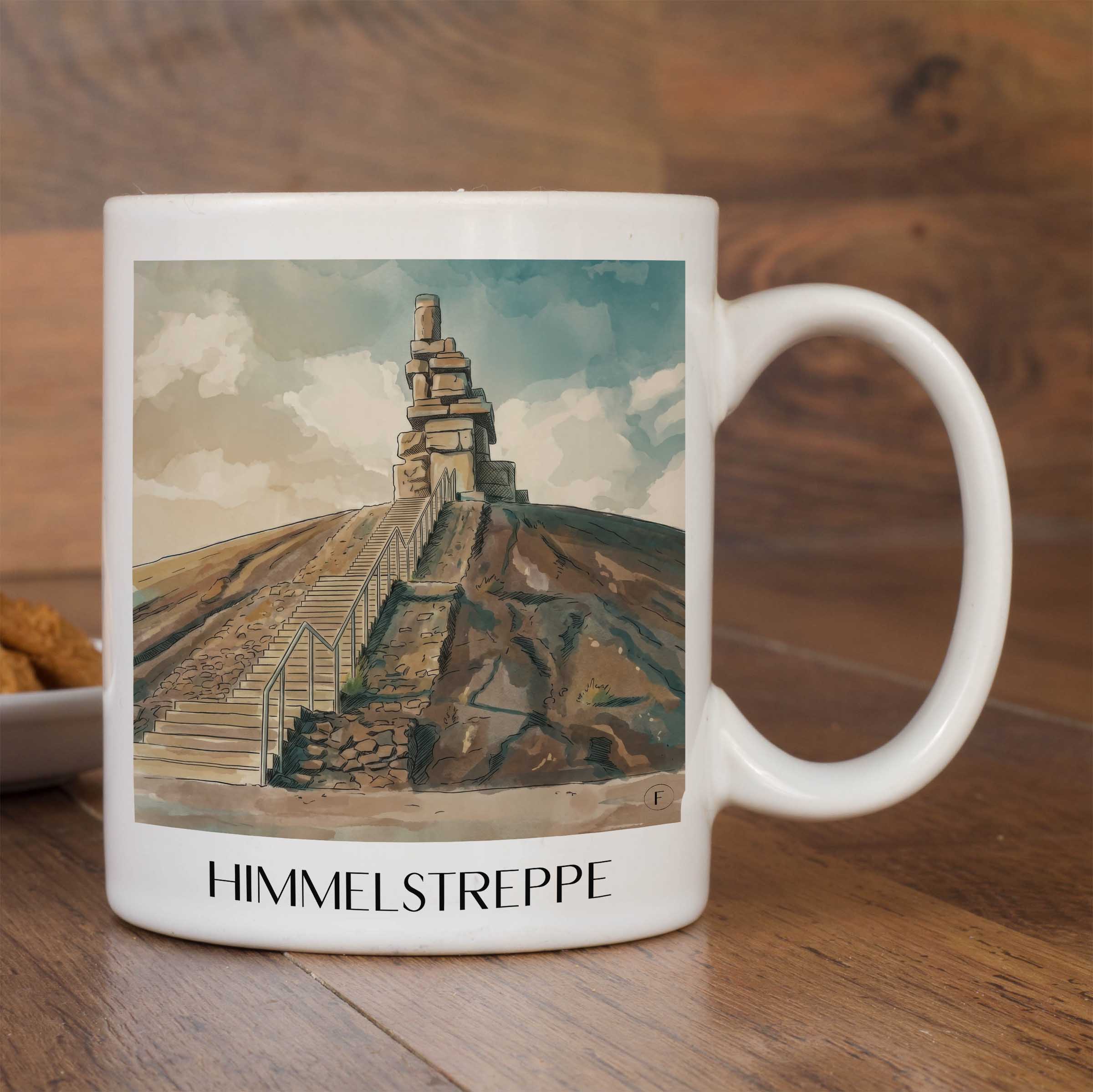 himmelstreppe-gelsenkirchen-deutschland-kaffeebecher-aquarell