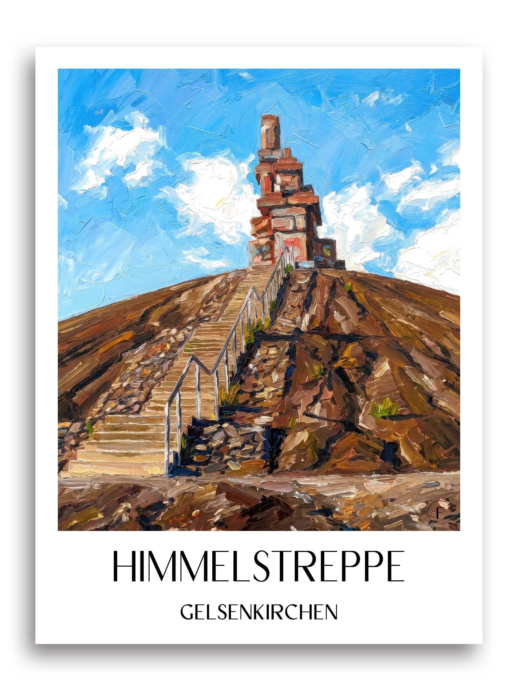 himmelstreppe-gelsenkirchen-deutschland-poster-oil-painting-oelgemaelde