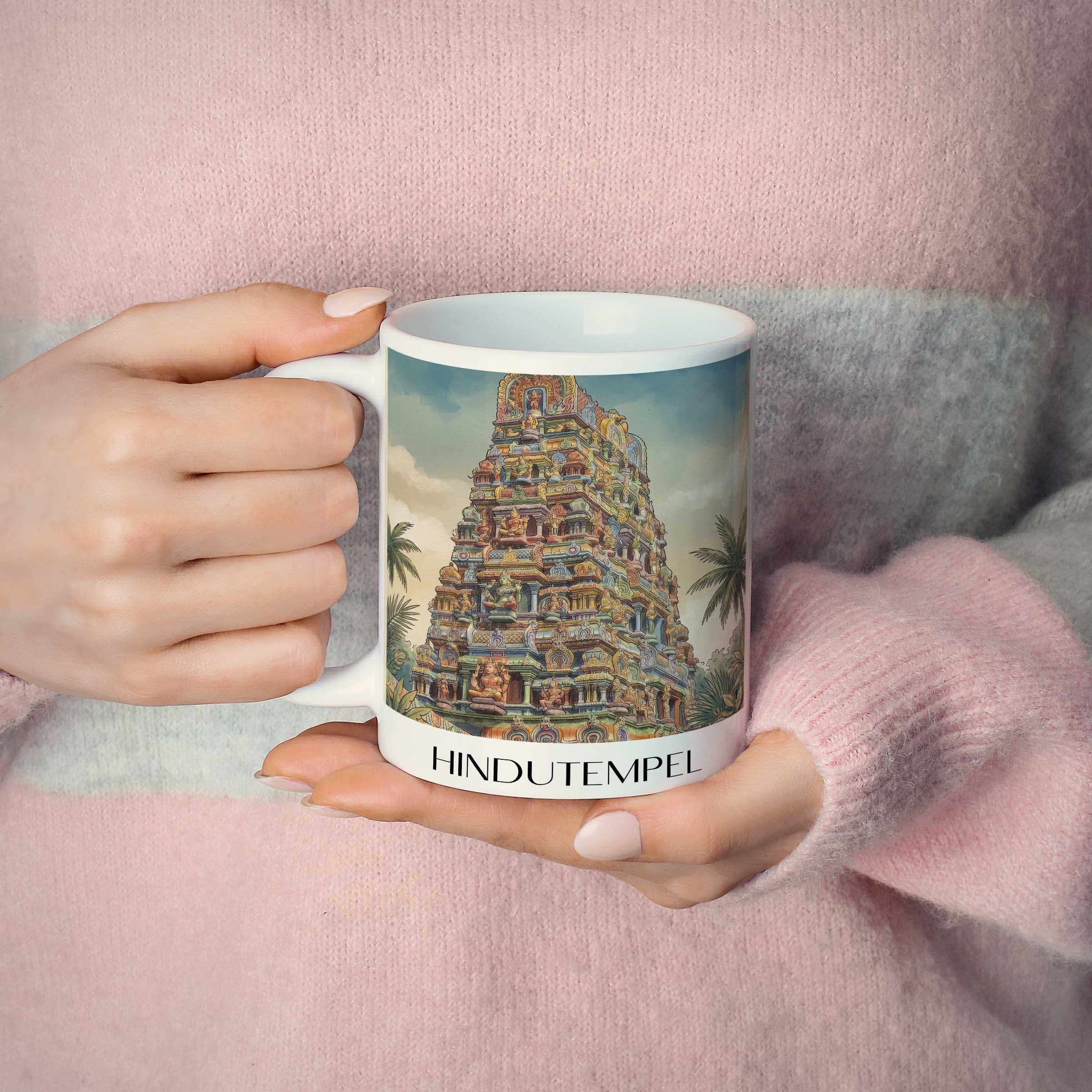hindutempel-hamm-deutschland-kaffeebecher-aquarell