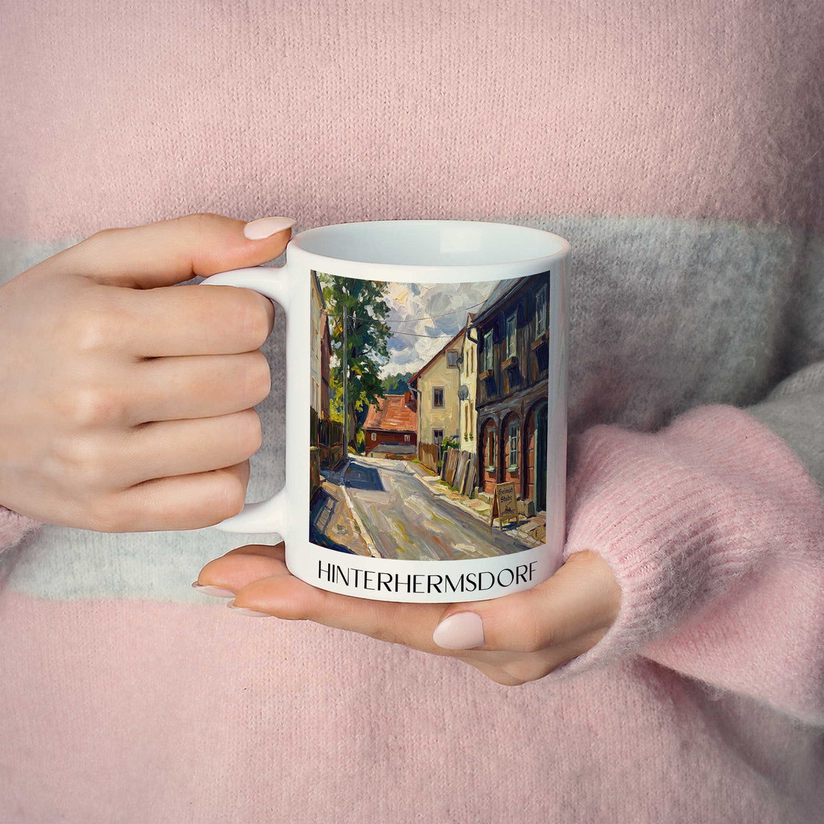 hinterhermsdorf-sächsische-schweiz-deutschland-kaffeebecher-oil-painting-oelgemaelde