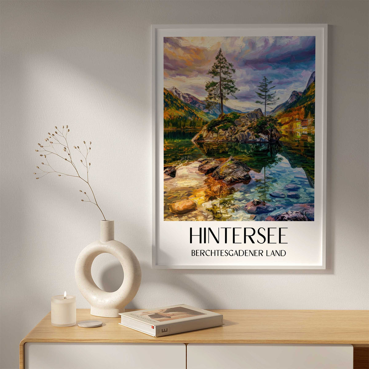 hintersee-berchtesgadener-land-deutschland-poster-oil-painting-oelgemaelde
