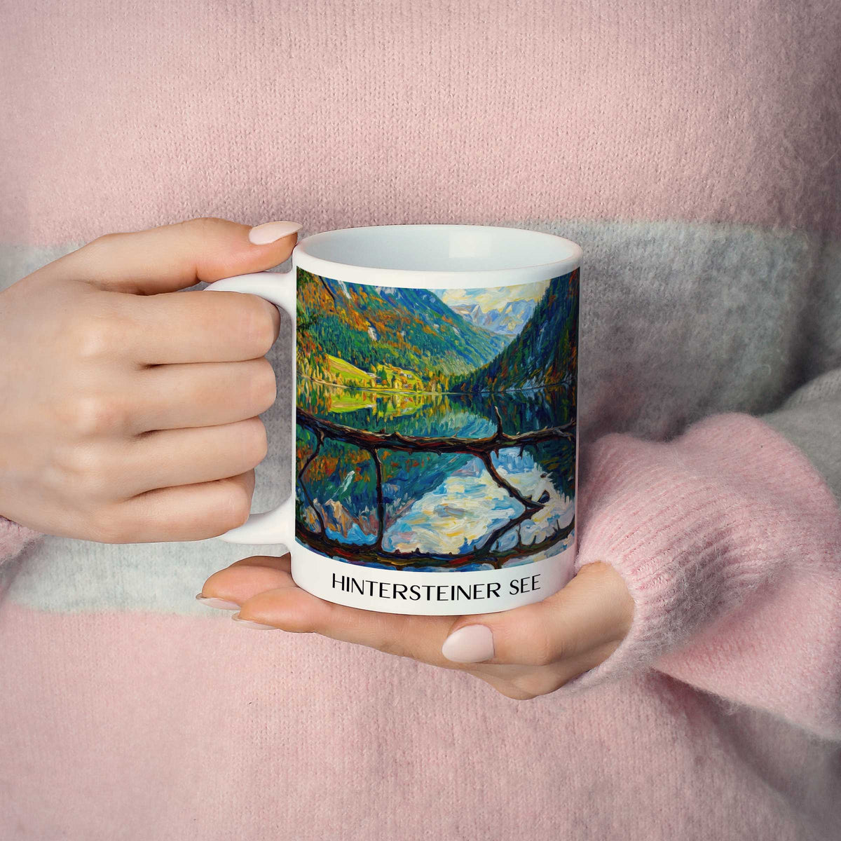 hintersteiner-see-wilder-kaiser-österreich-kaffeebecher-oil-painting-oelgemaelde