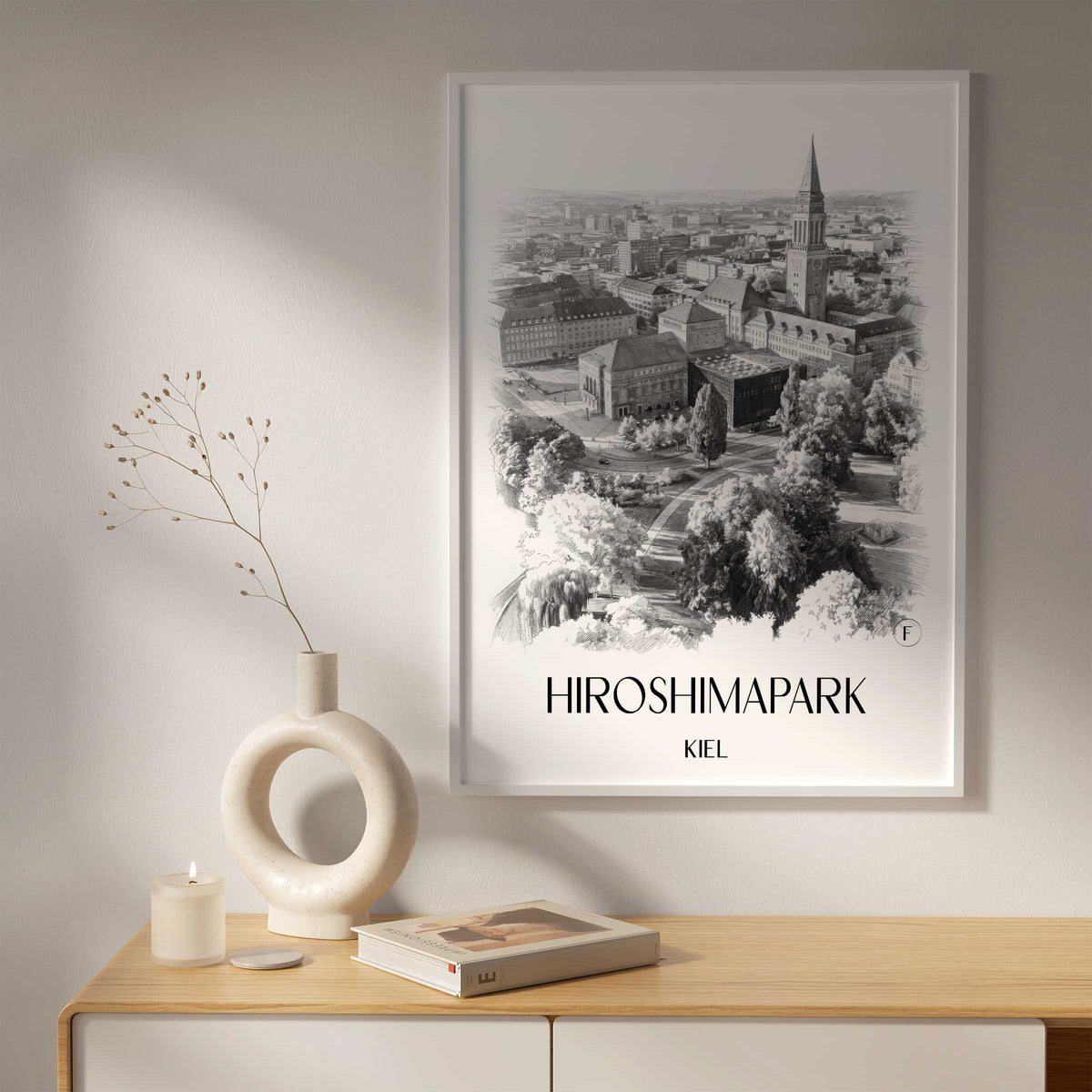 hiroshimapark-kiel-deutschland-poster-bleistift-zeichnung-drawing