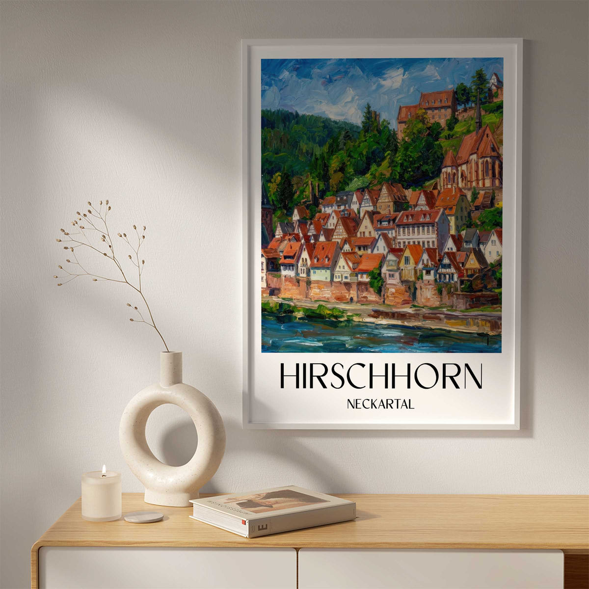 hirschhorn-neckartal-deutschland-poster-oil-painting-oelgemaelde