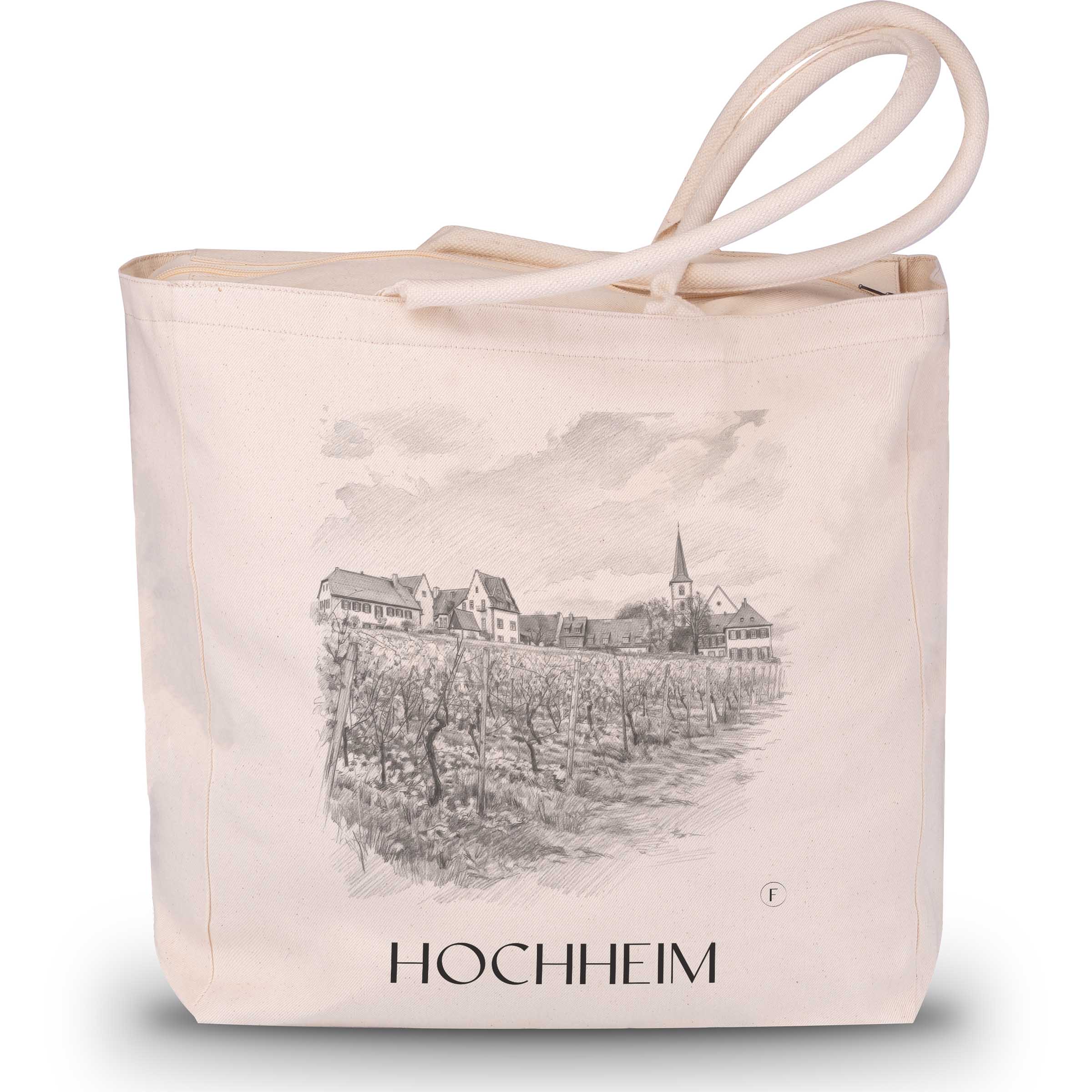 hochheim-taunus-deutschland-einkaufstasche-bleistift-zeichnung-drawing