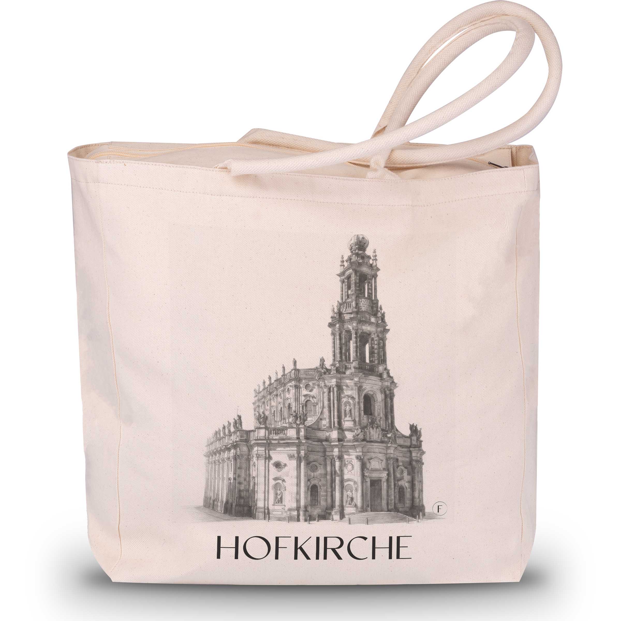 hofkirche-dresden-deutschland-einkaufstasche-bleistift-zeichnung-drawing