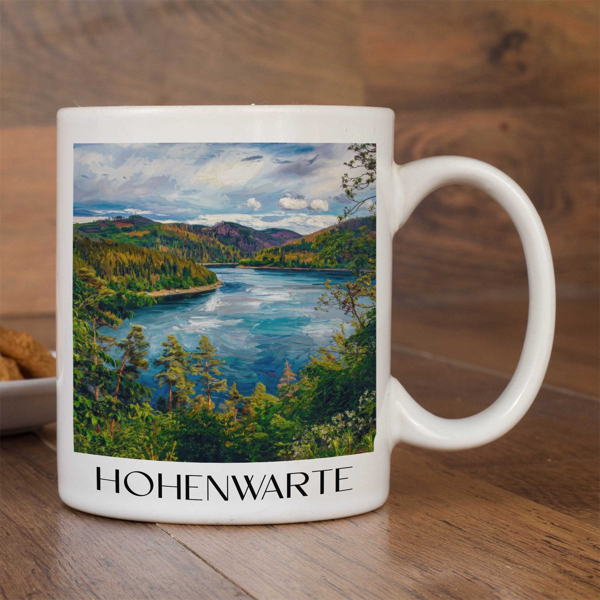 hohenwarte-thüringer-schiefergebirge-deutschland-kaffeebecher-oil-painting-oelgemaelde
