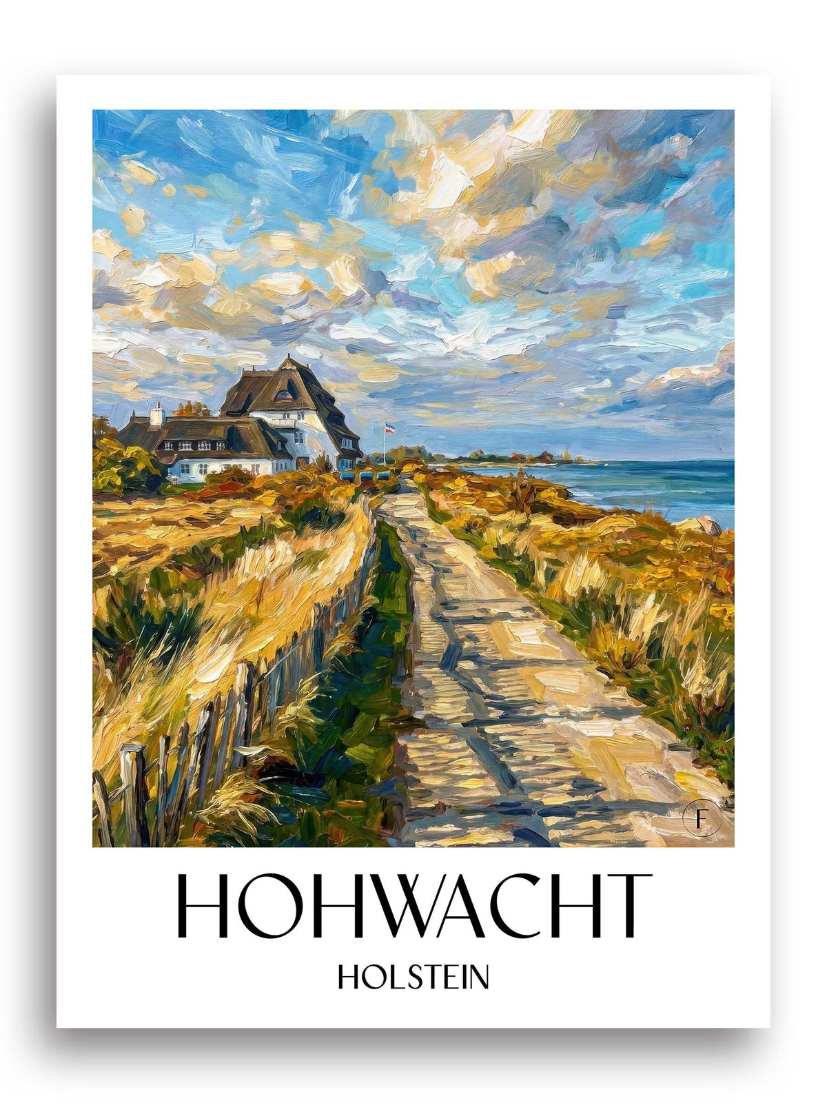 hohwacht-holstein-deutschland-poster-oil-painting-oelgemaelde