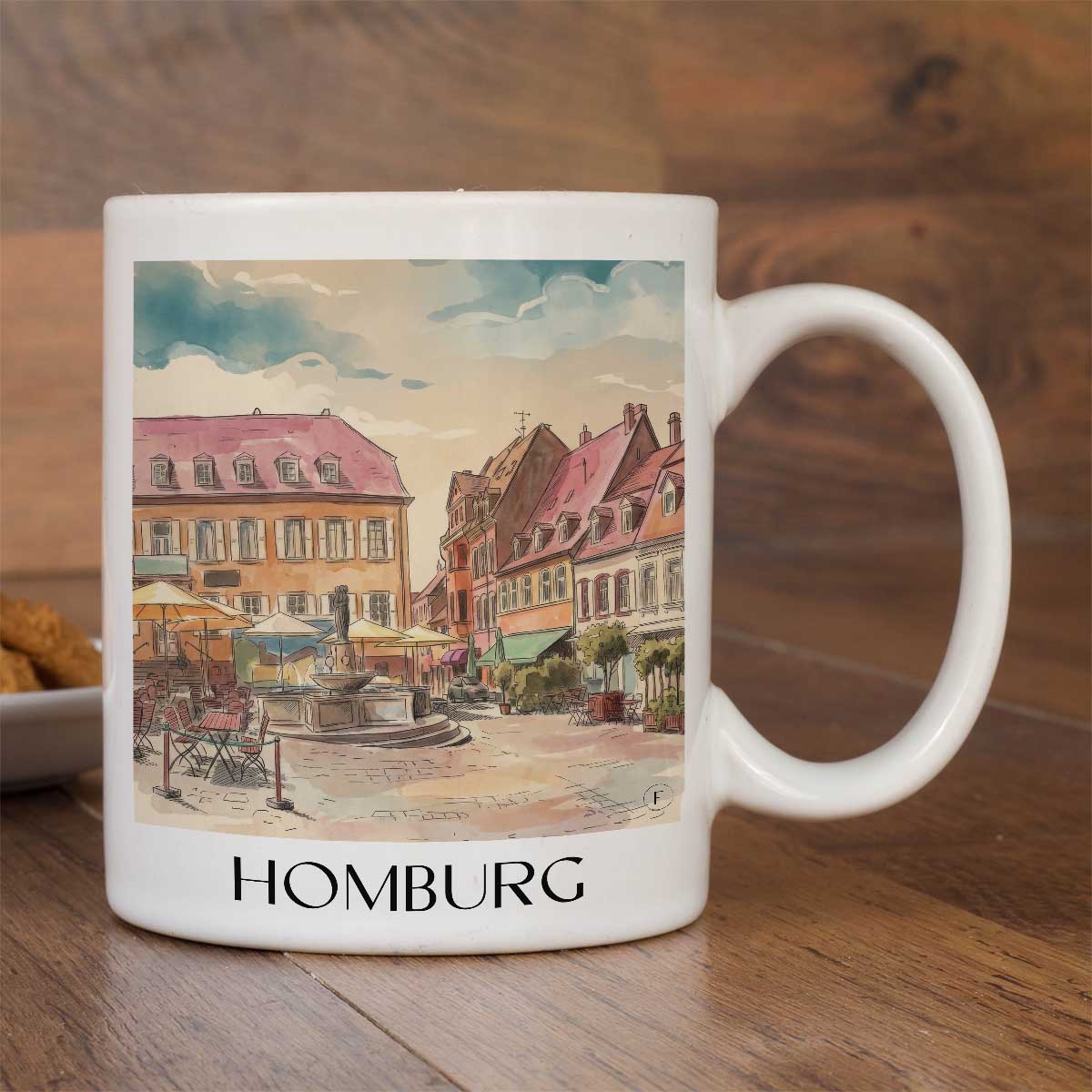 homburg-saarland-deutschland-kaffeebecher-aquarell
