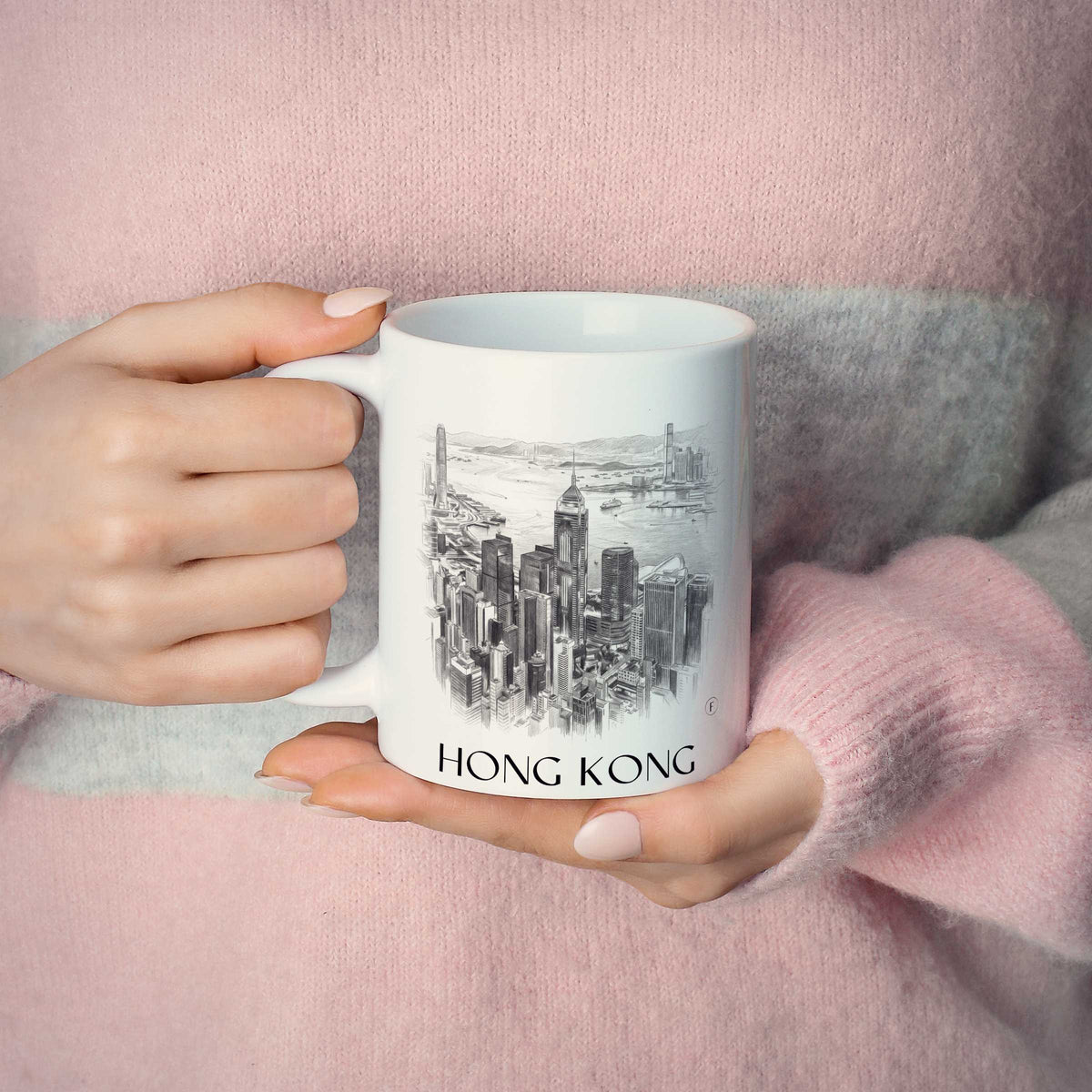 hong-kong-china-kaffeebecher-bleistift-zeichnung-drawing