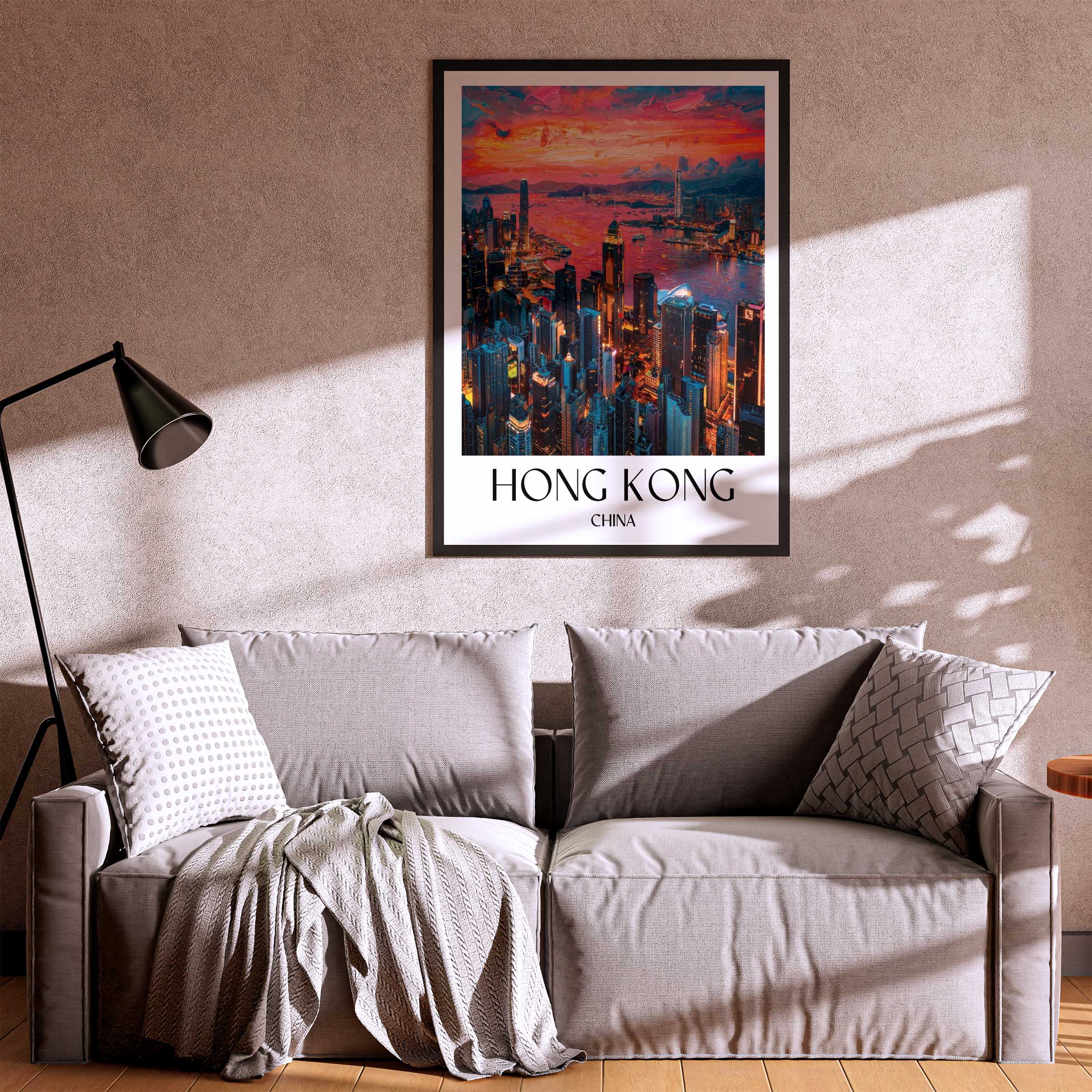 hong-kong-china-poster-oil-painting-oelgemaelde
