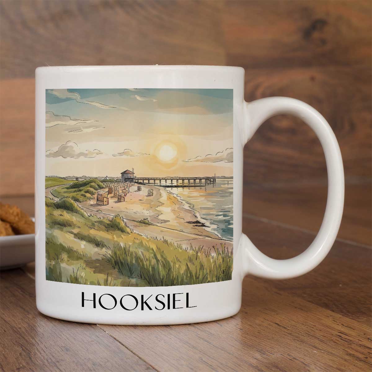 hooksiel-ostfriesland-deutschland-kaffeebecher-aquarell
