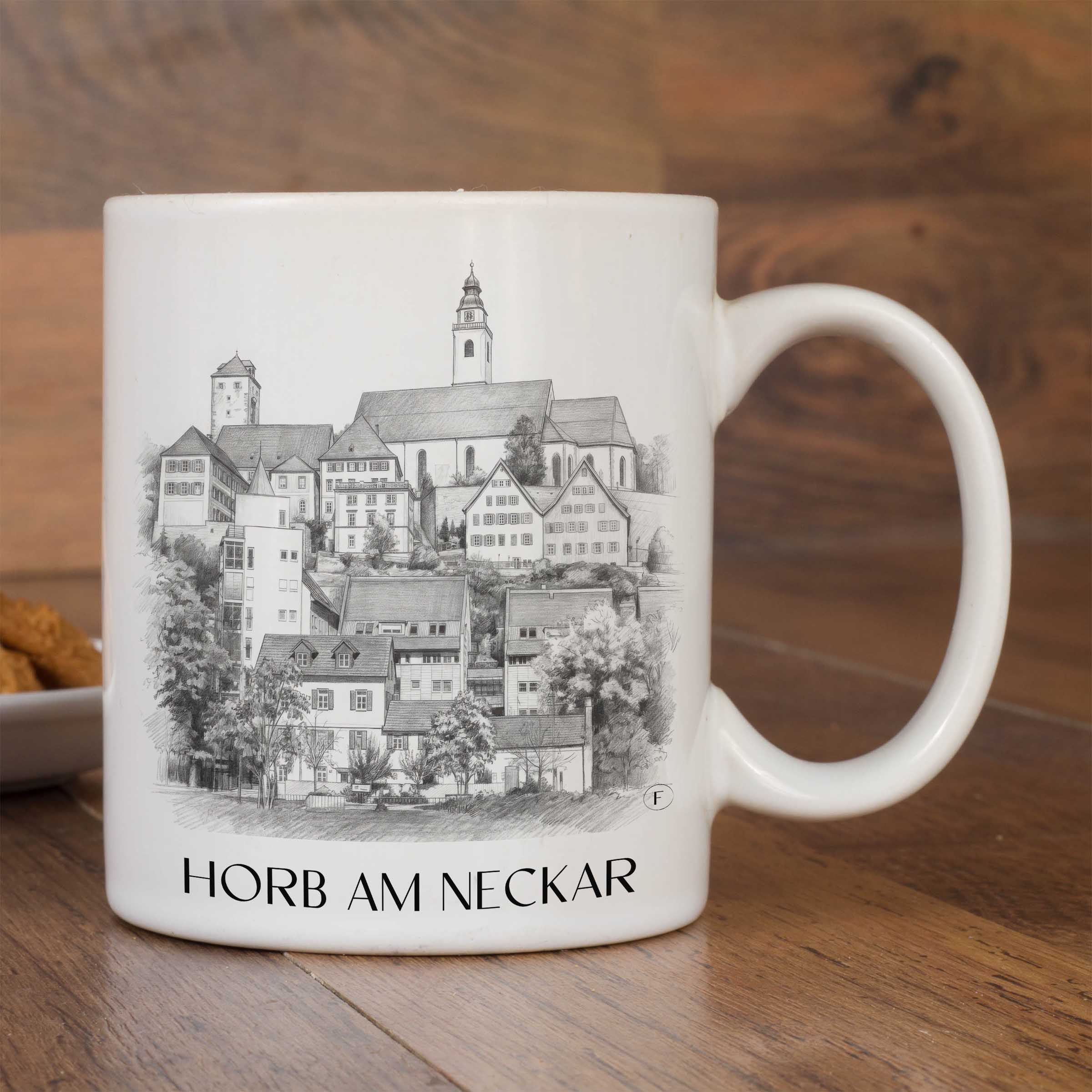 horb-am-neckar-neckartal-deutschland-kaffeebecher-bleistift-zeichnung-drawing