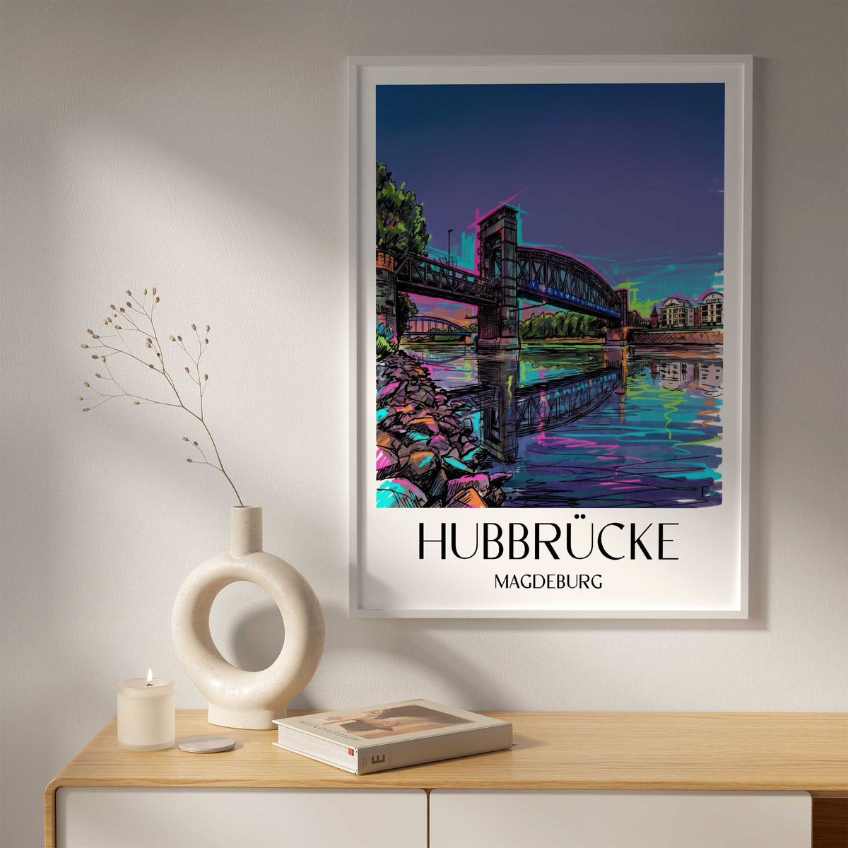 hubbrücke-magdeburg-deutschland-poster-graffiti