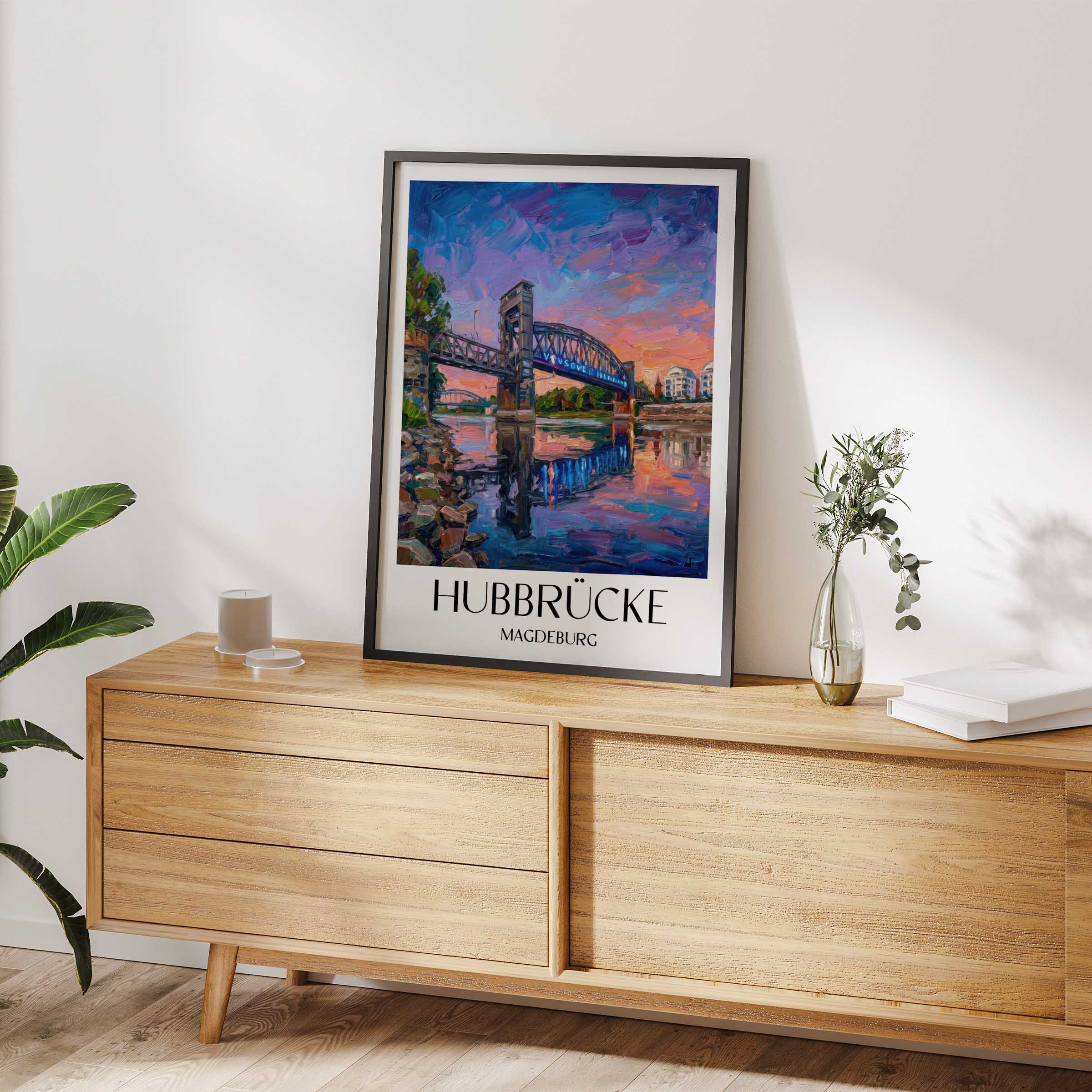 hubbrücke-magdeburg-deutschland-poster-oil-painting-oelgemaelde