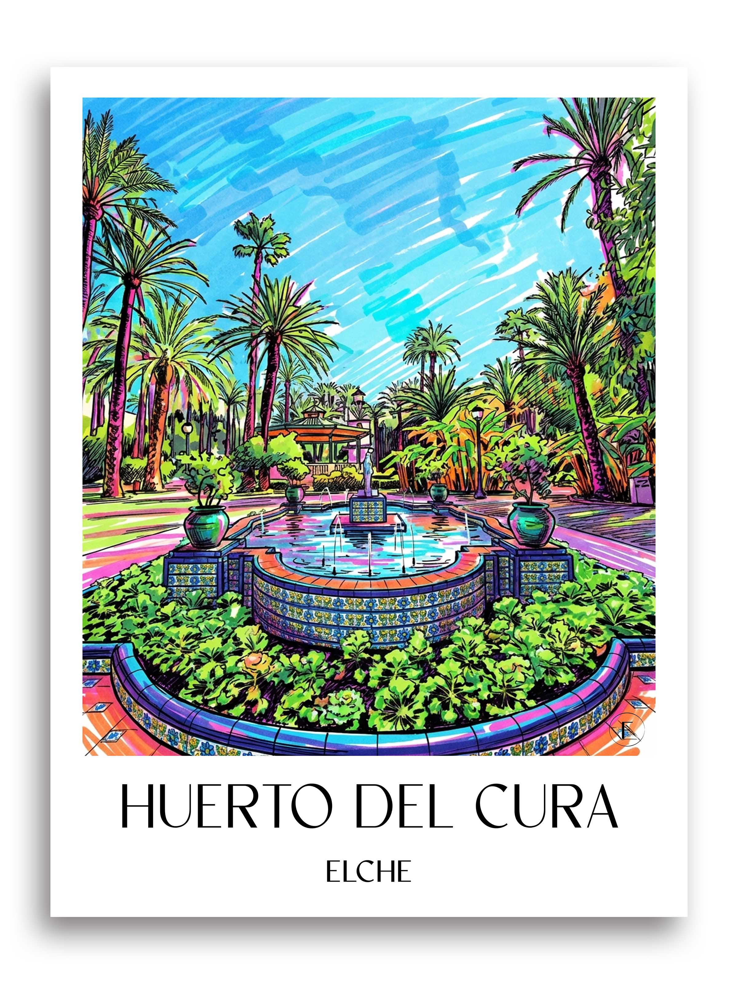 huerto-del-cura-elche-spanien-poster-graffiti