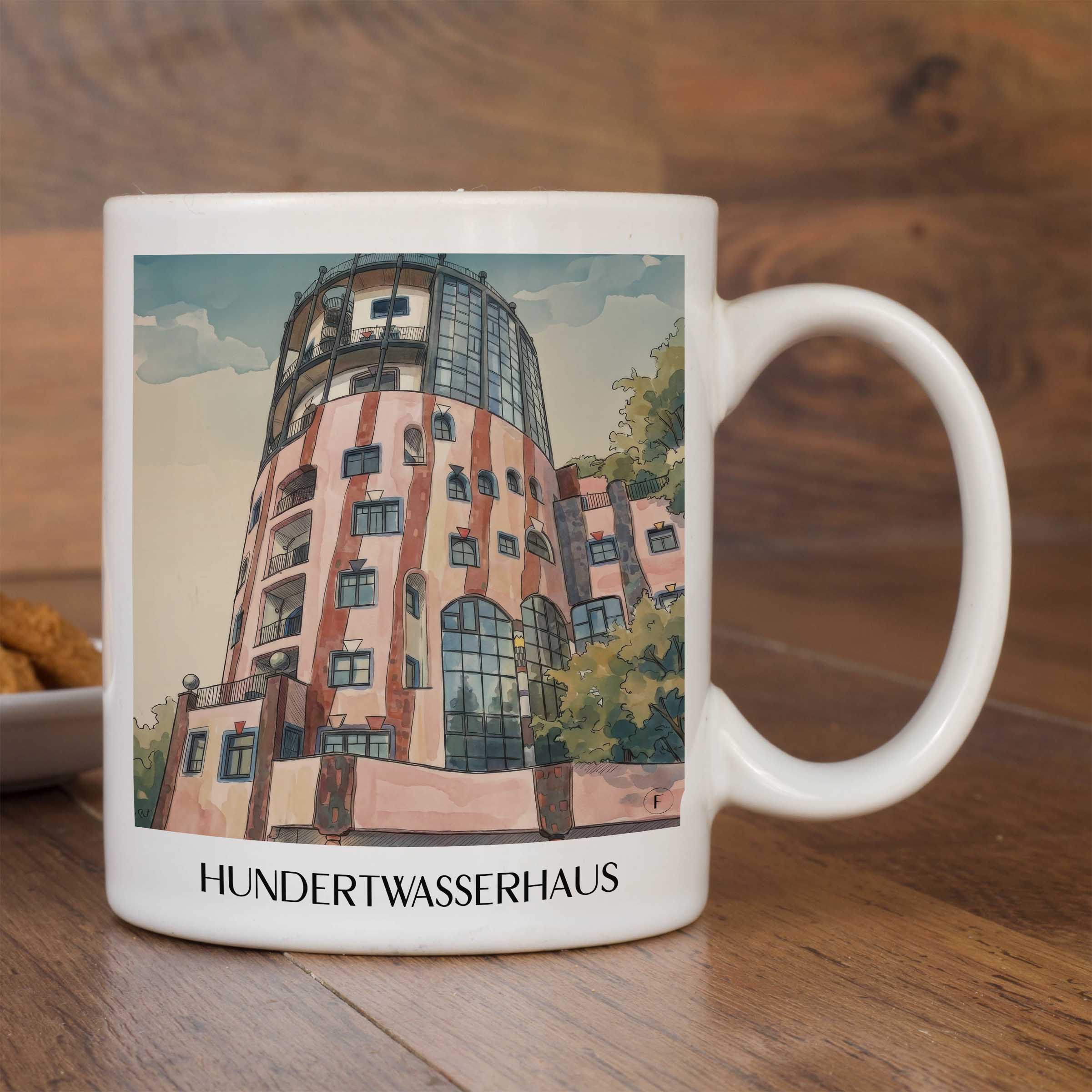 hundertwasserhaus-magdeburg-deutschland-kaffeebecher-aquarell