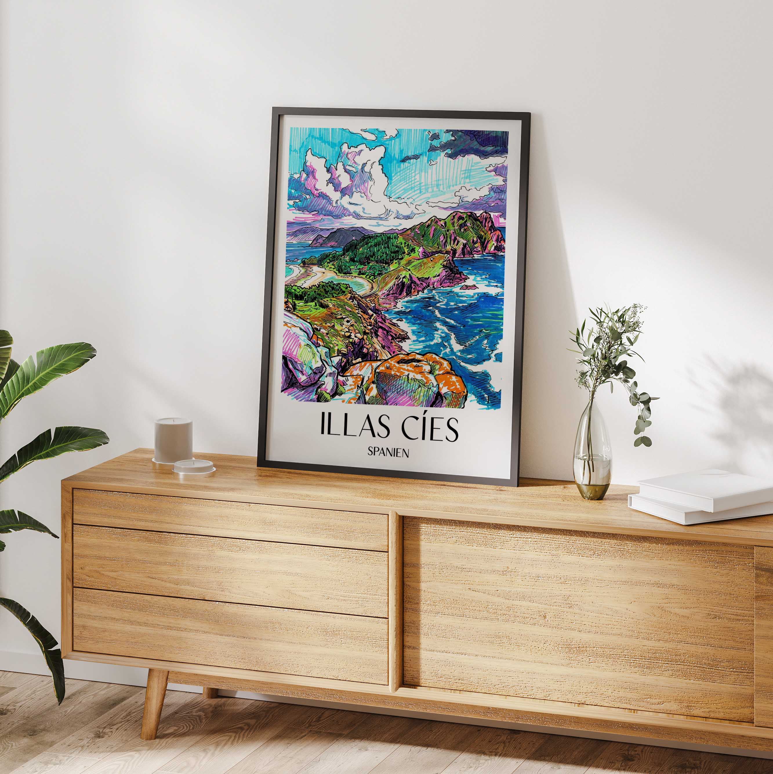 illas-cíes-spanien-spanien-poster-graffiti