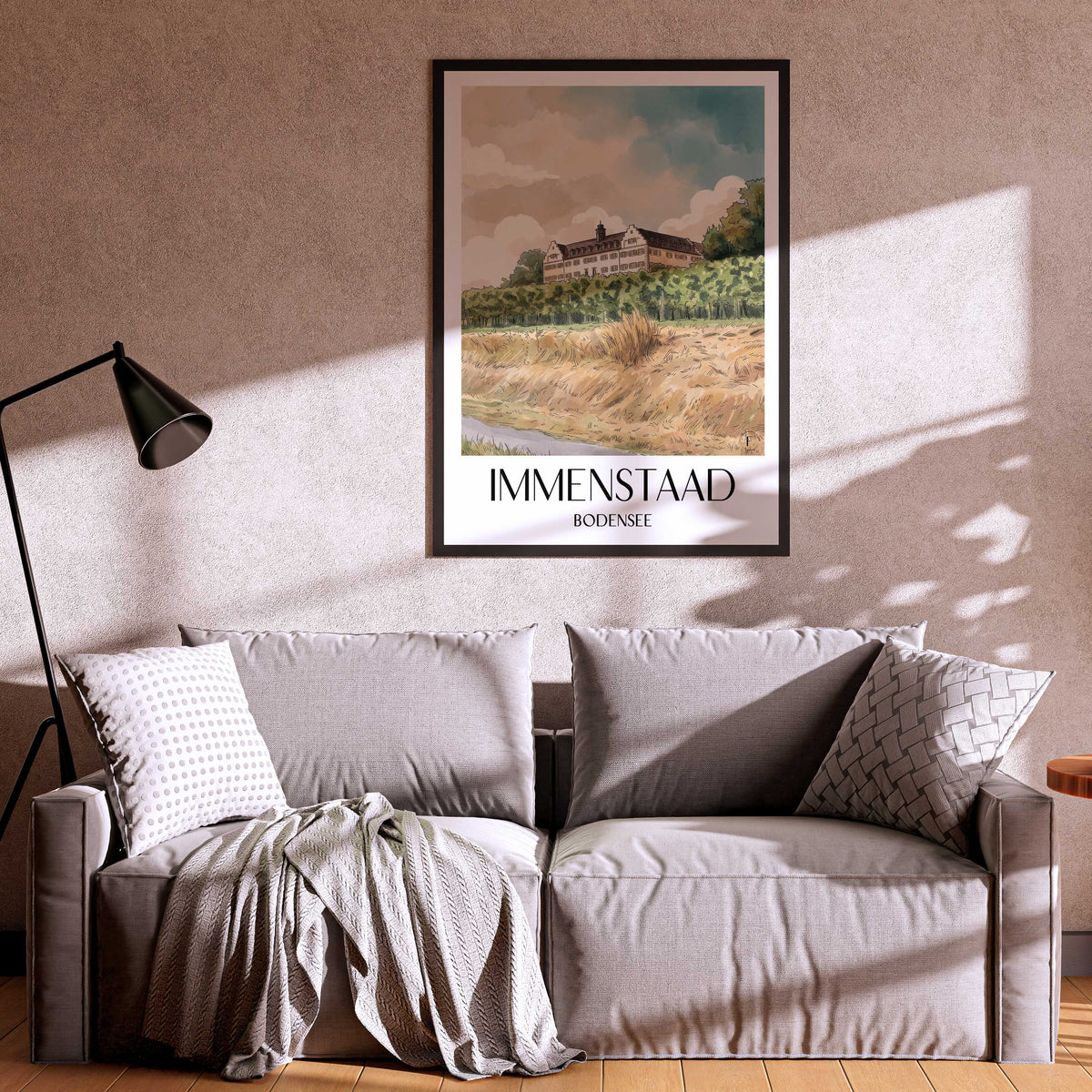 immenstaad-bodensee-deutschland-poster-aquarell