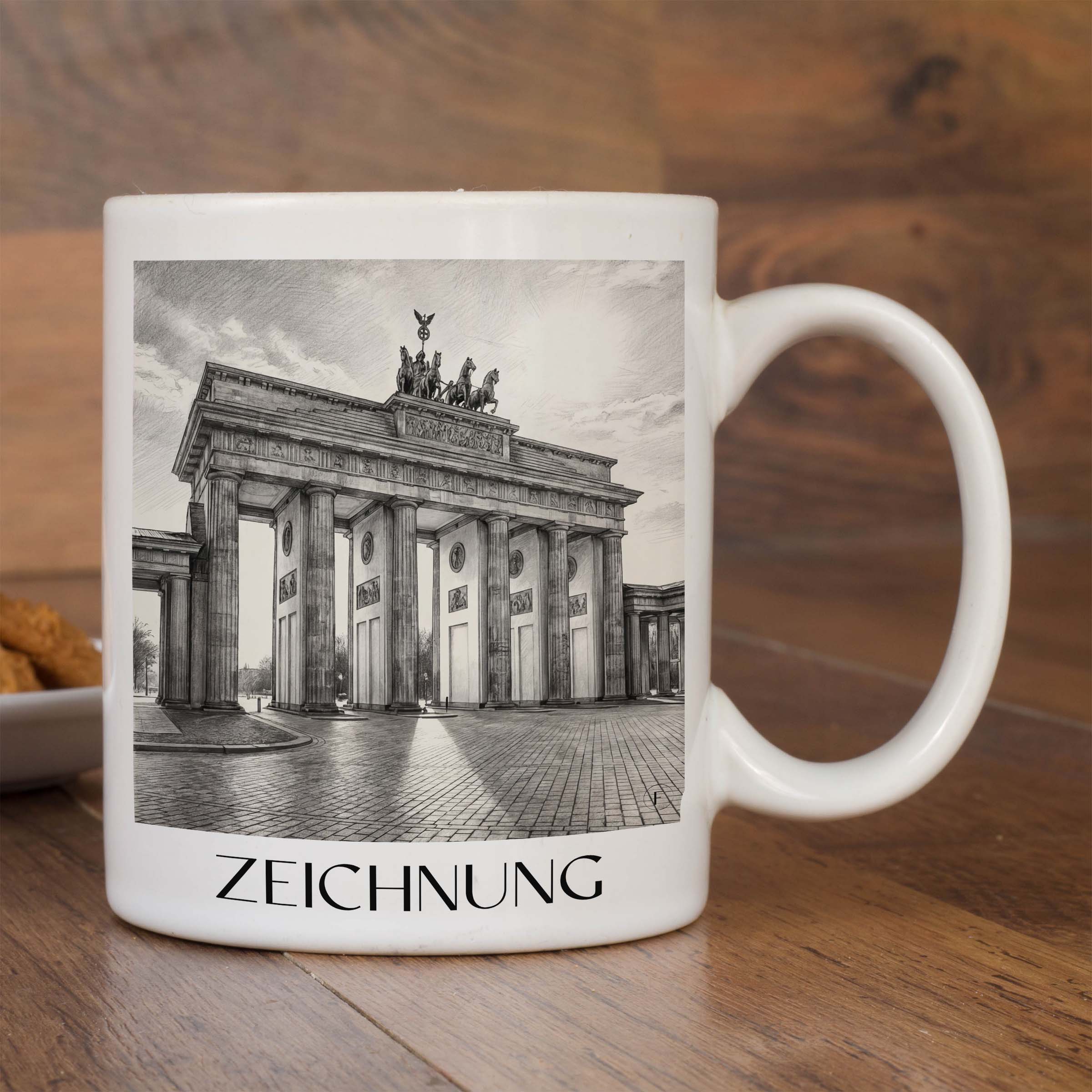 Individueller Kaffeebecher: Dein Lieblingsort als exklusives Kunstwerk auf einer Tasse - favplace