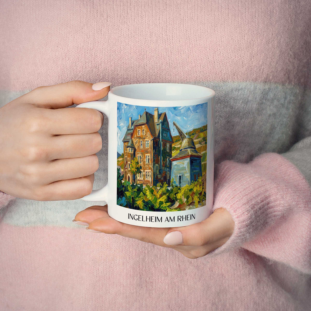 ingelheim-am-rhein-rheinhessen-deutschland-kaffeebecher-oil-painting-oelgemaelde