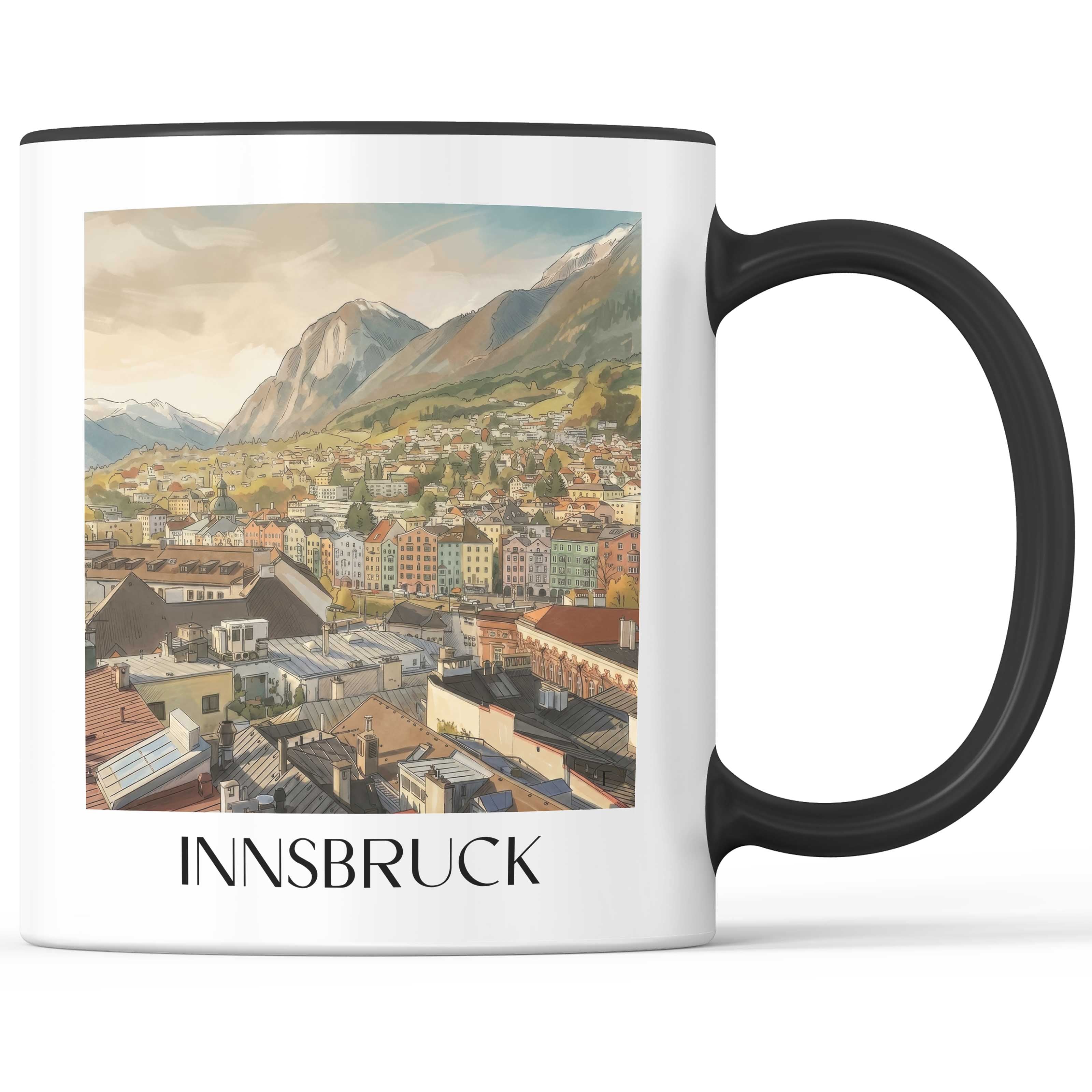 innsbruck-österreich-österreich-kaffeebecher-aquarell
