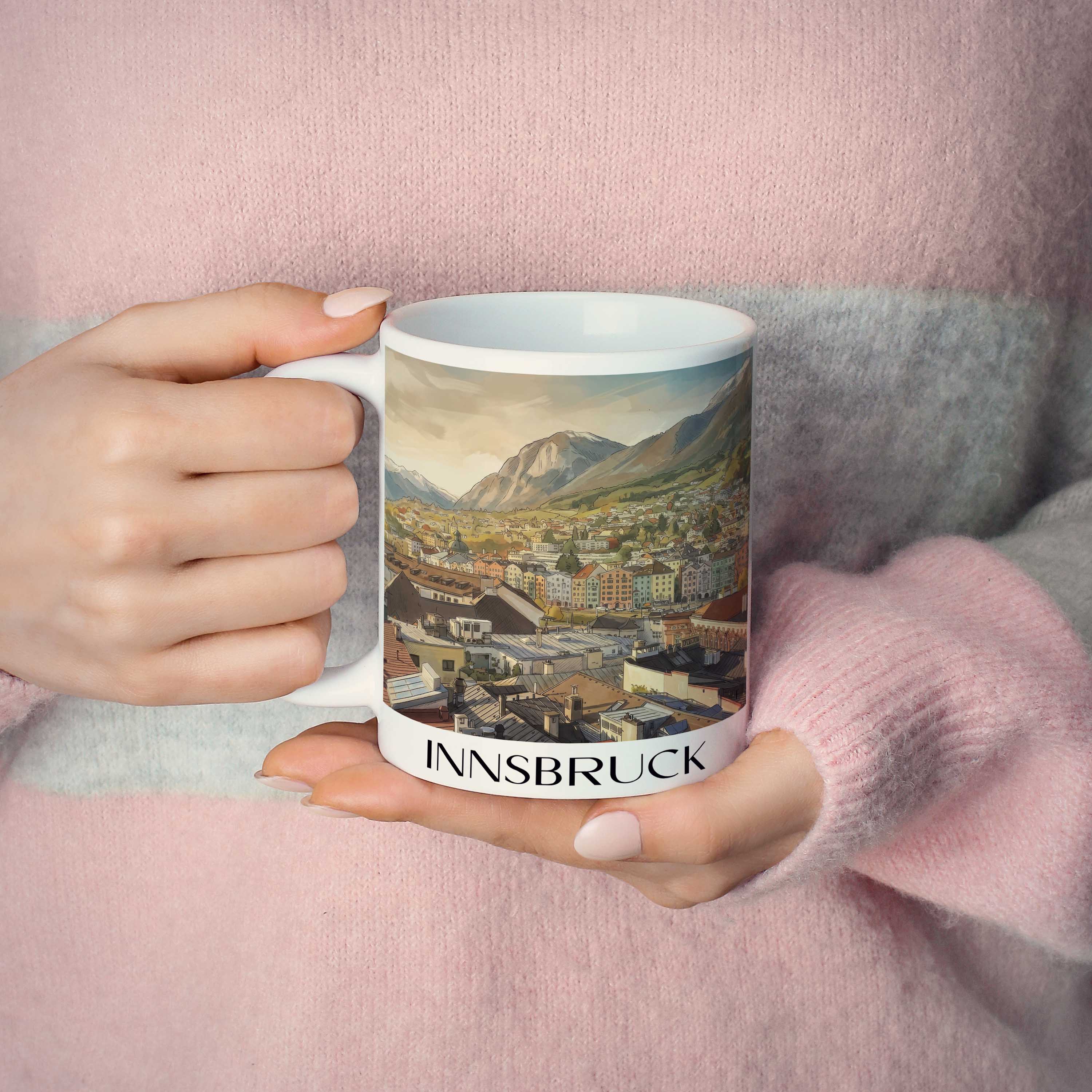 innsbruck-österreich-österreich-kaffeebecher-aquarell