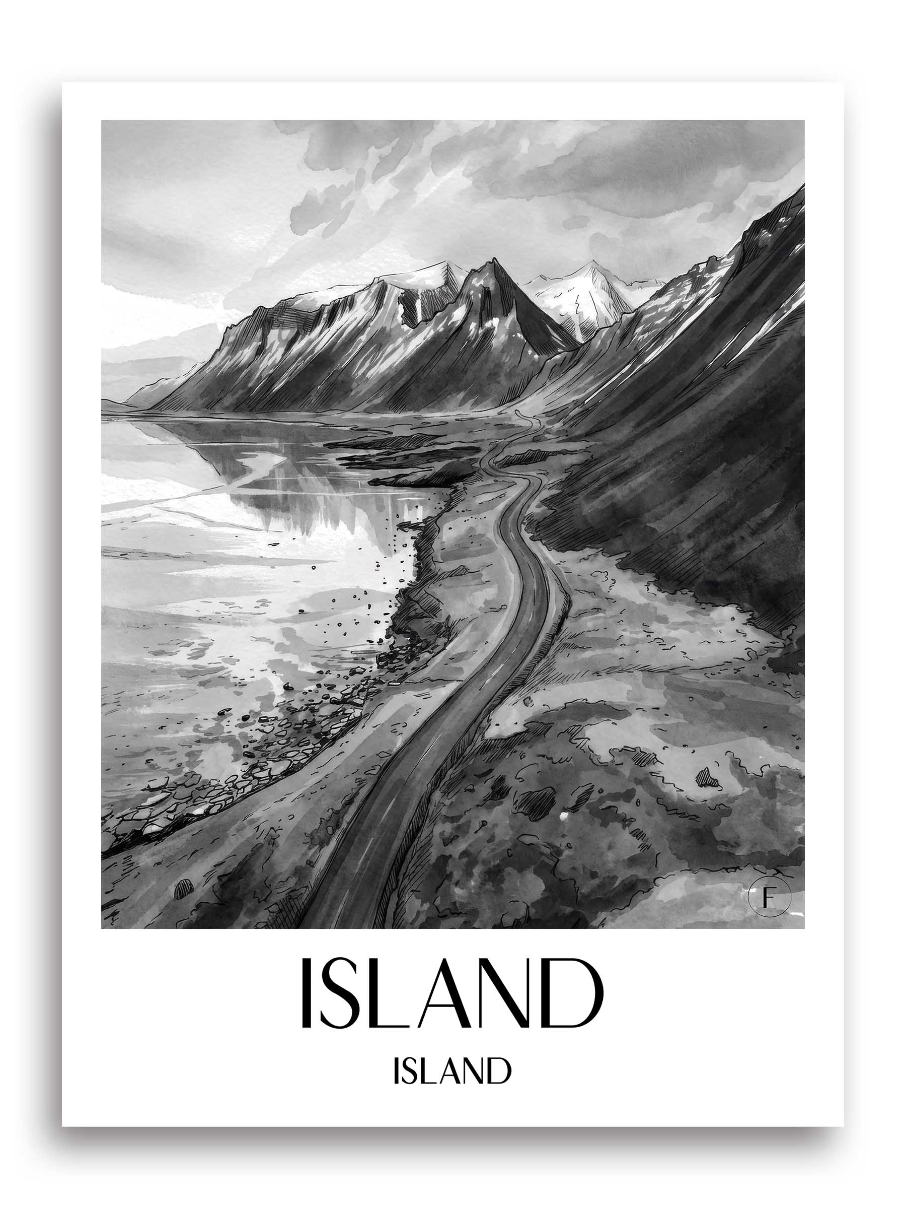 island-island-poster-aquarell-schwarz-weiss