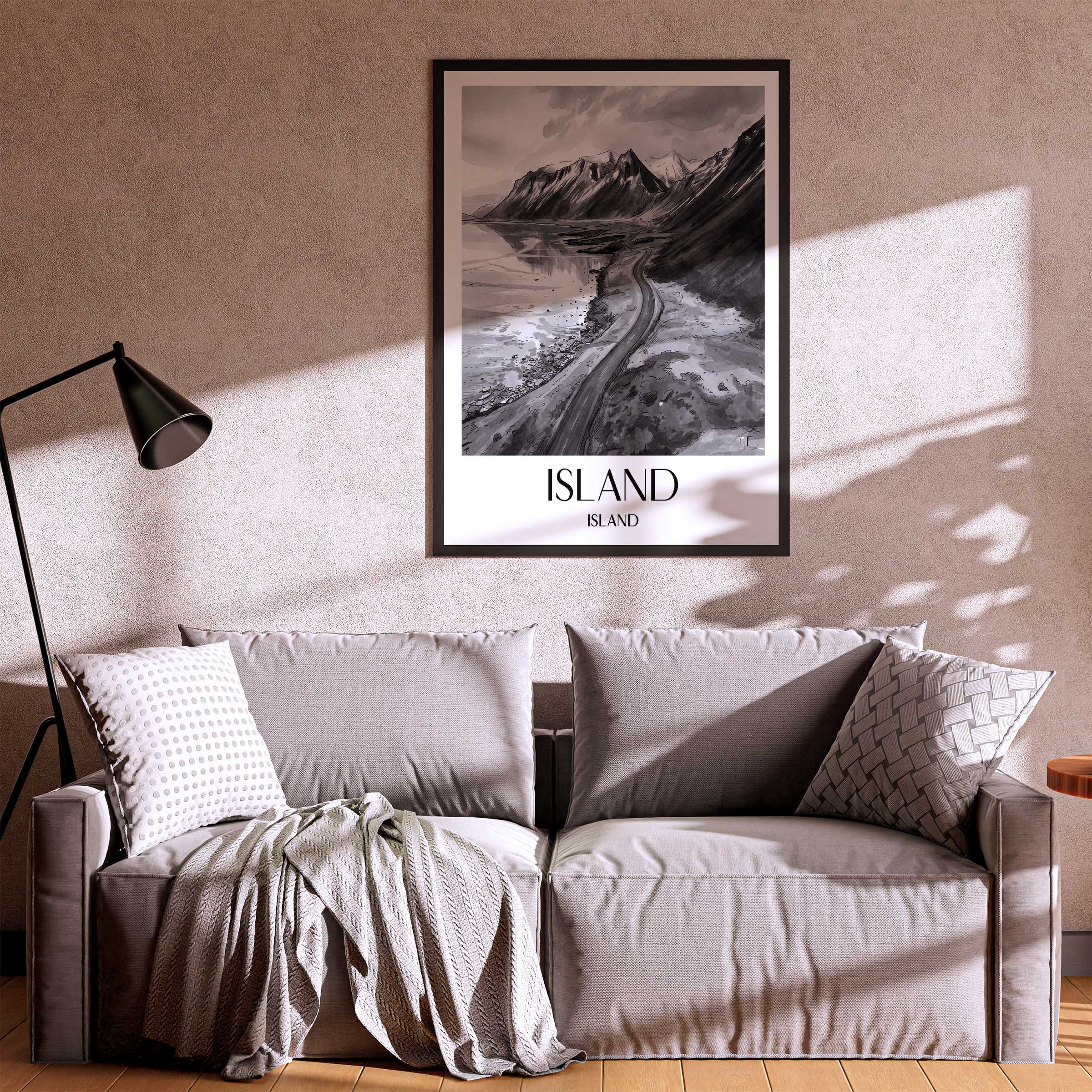 island-island-poster-aquarell-schwarz-weiss