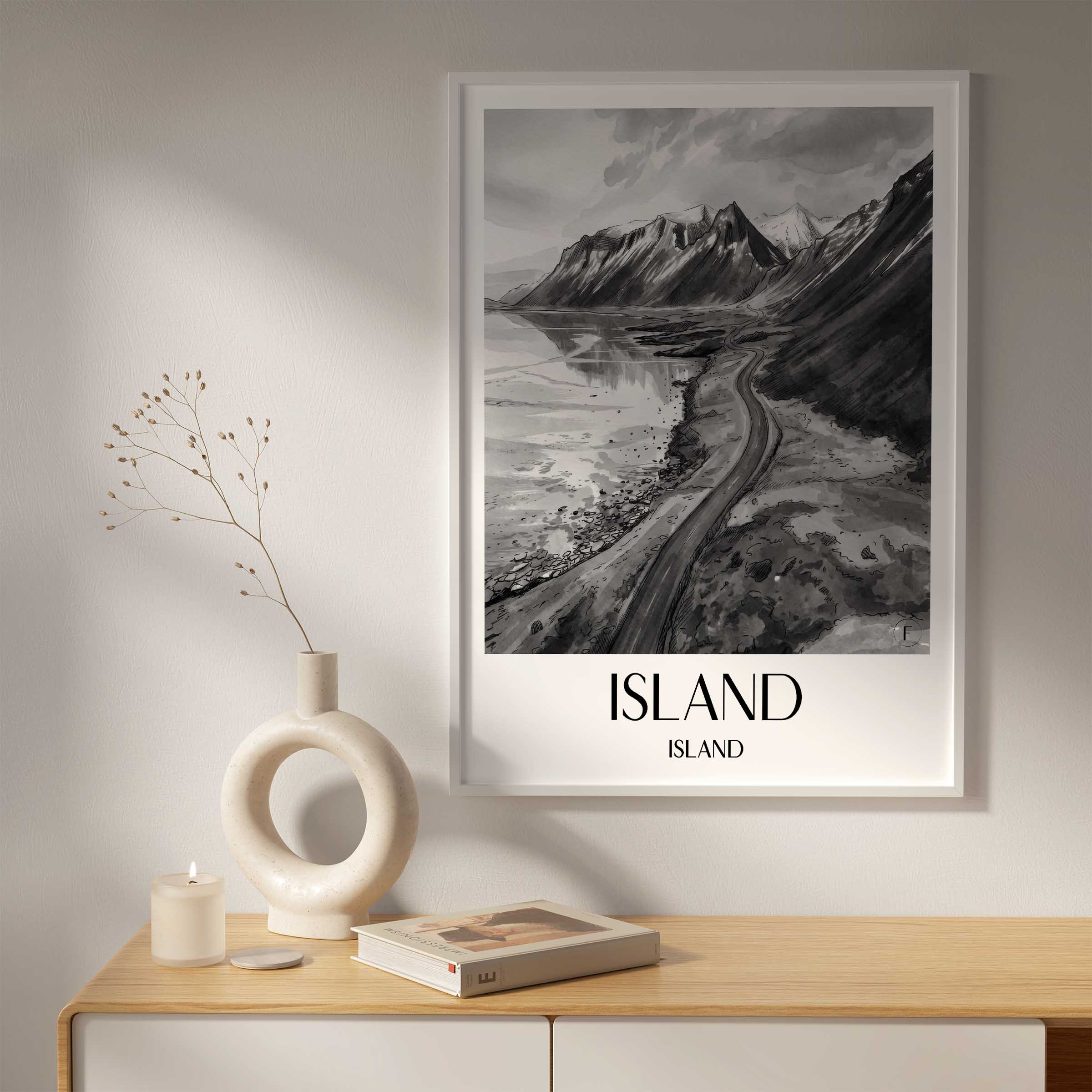 island-island-poster-aquarell-schwarz-weiss
