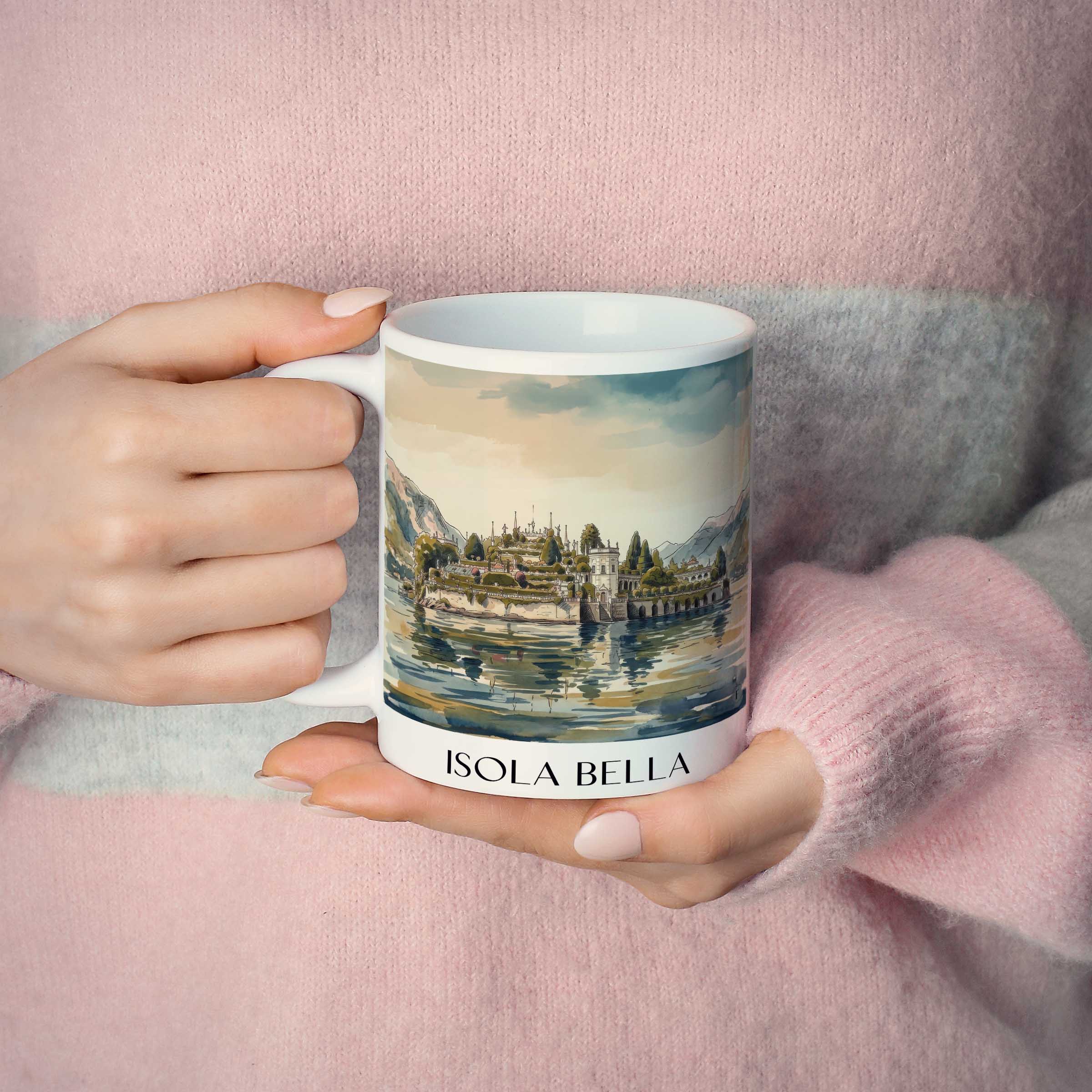 isola-bella-lago-maggiore-italien-kaffeebecher-aquarell